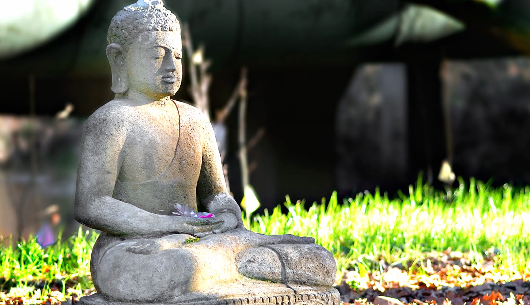 Serene Buddha Statue - Buddhism wallpapers HD quality