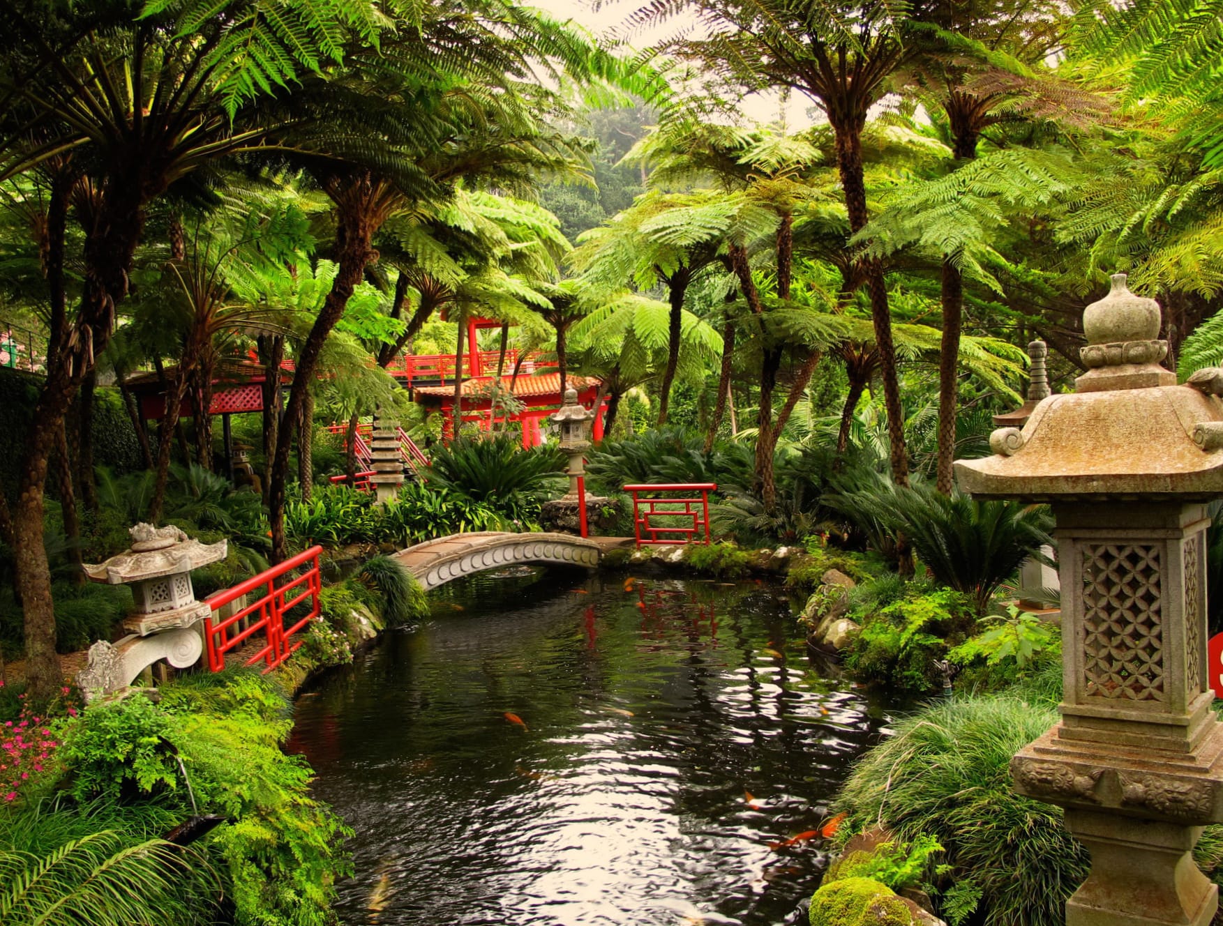 Serene Oriental Garden - wallpapers HD quality