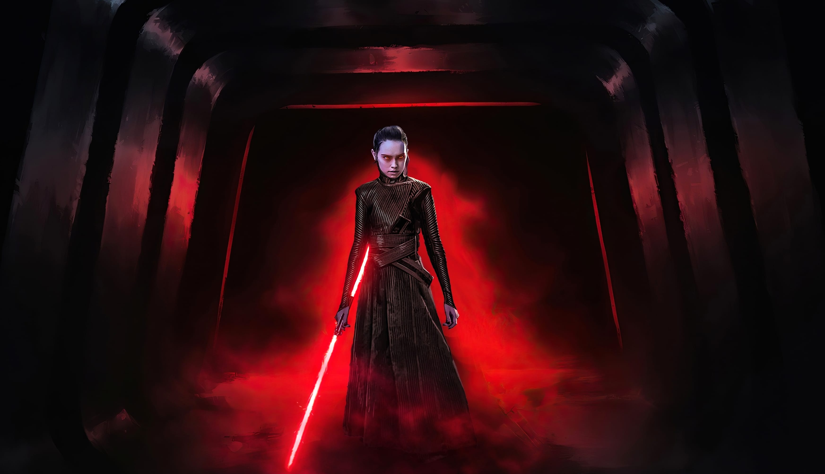 Sith (Star Wars) Rey (Star Wars) Sci Fi Star Wars at 1152 x 864 size wallpapers HD quality