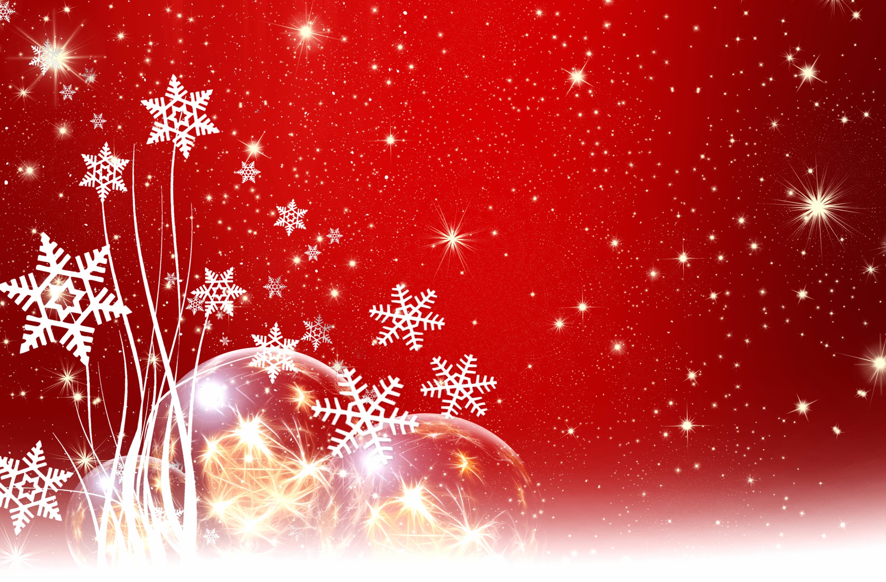 Snowflake Red Holiday Christmas wallpapers HD quality