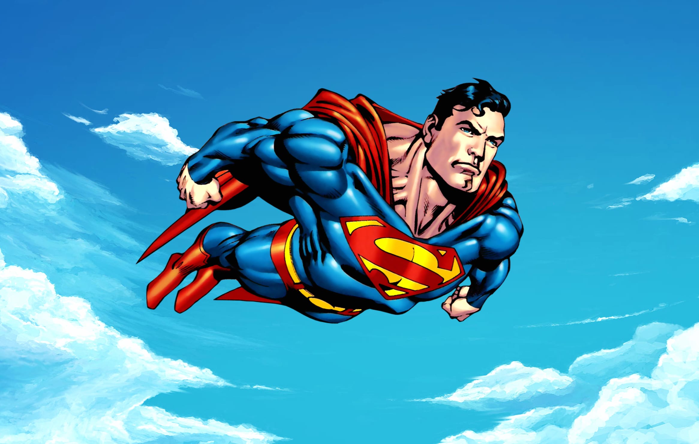 Soaring Superman - Heroic Sky Flight wallpapers HD quality