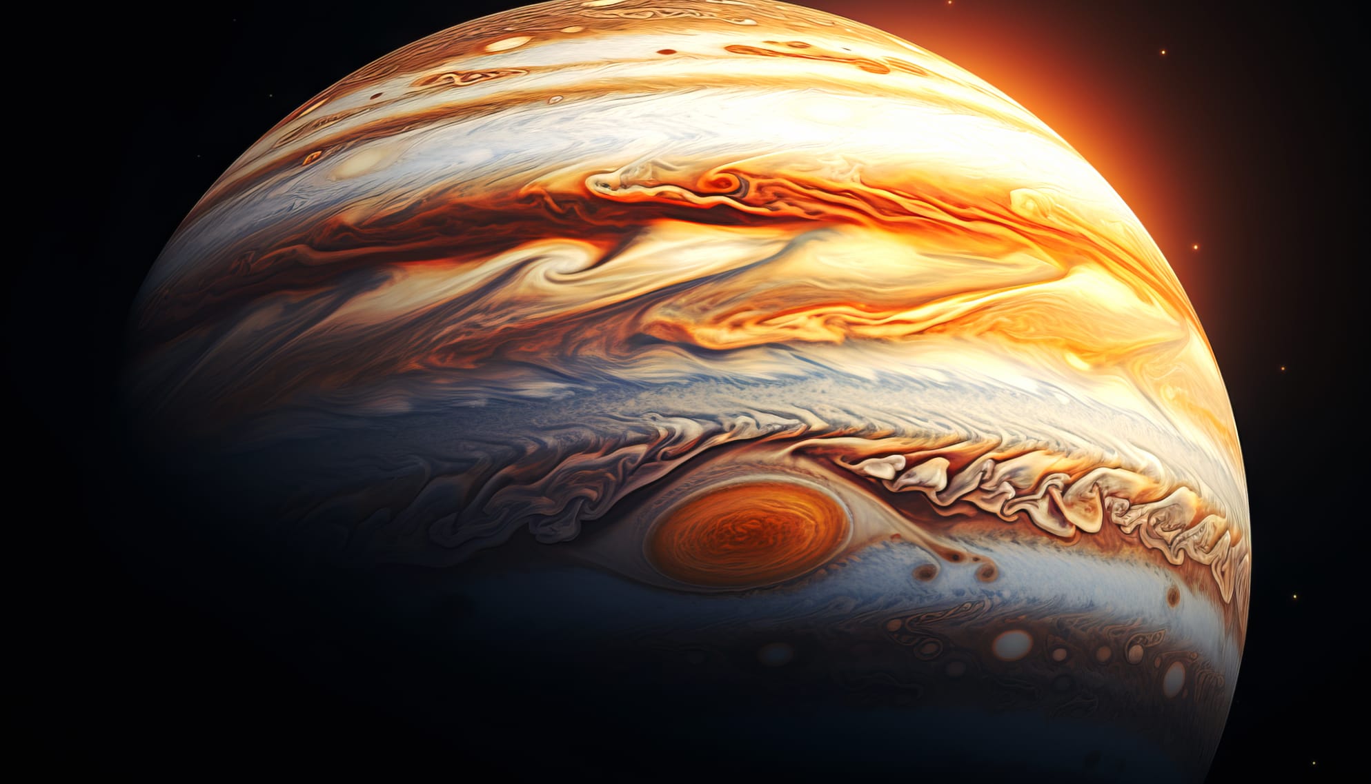 Space of Jupiter Planet Wallpaper wallpapers HD quality