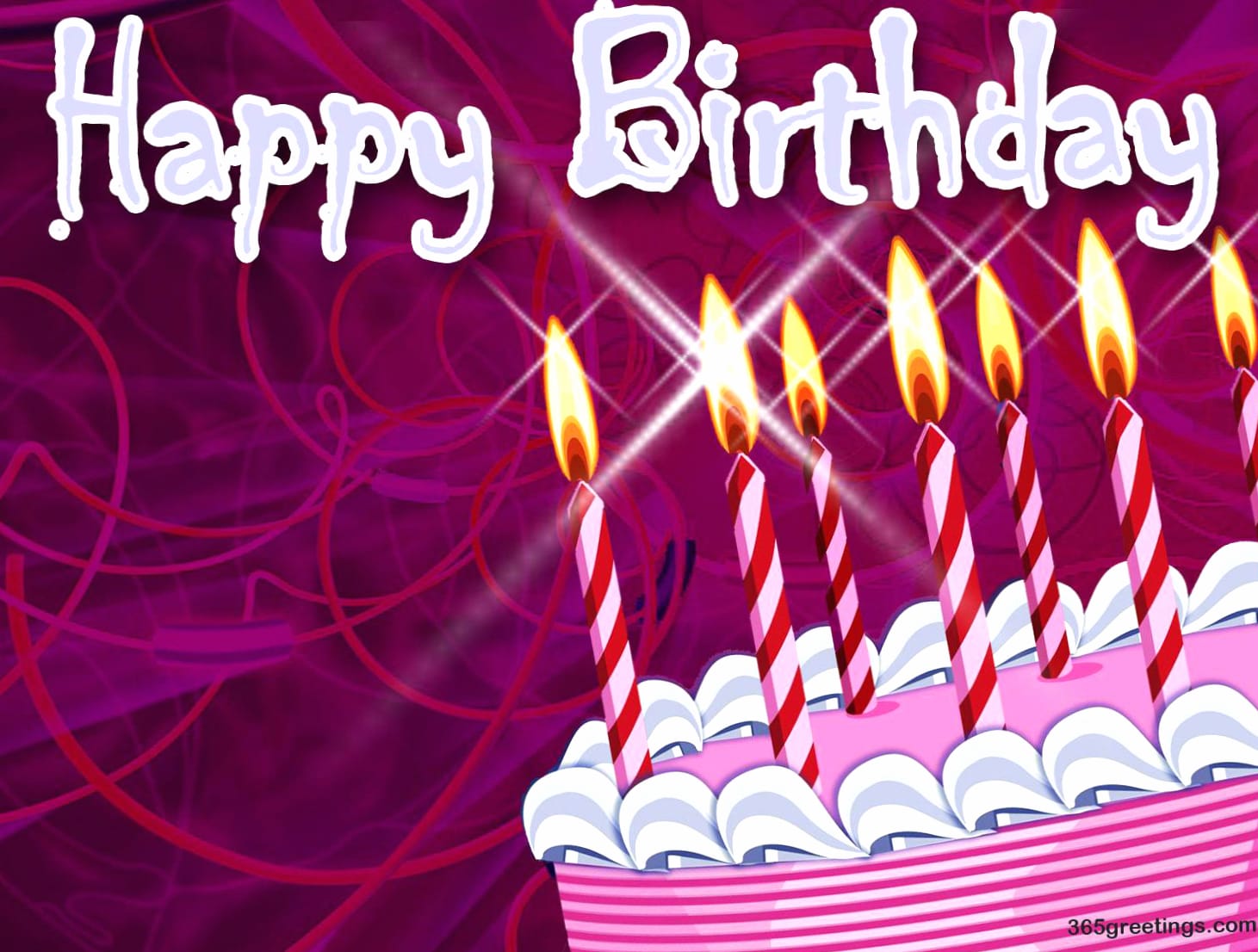 Sparkling Birthday Candles wallpapers HD quality