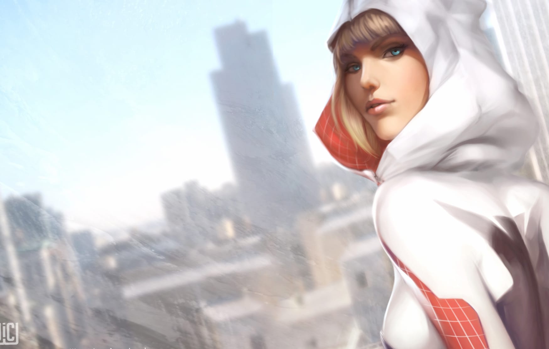 Spider-Gwen A Stylish Look at Gwen Stacy wallpapers HD quality