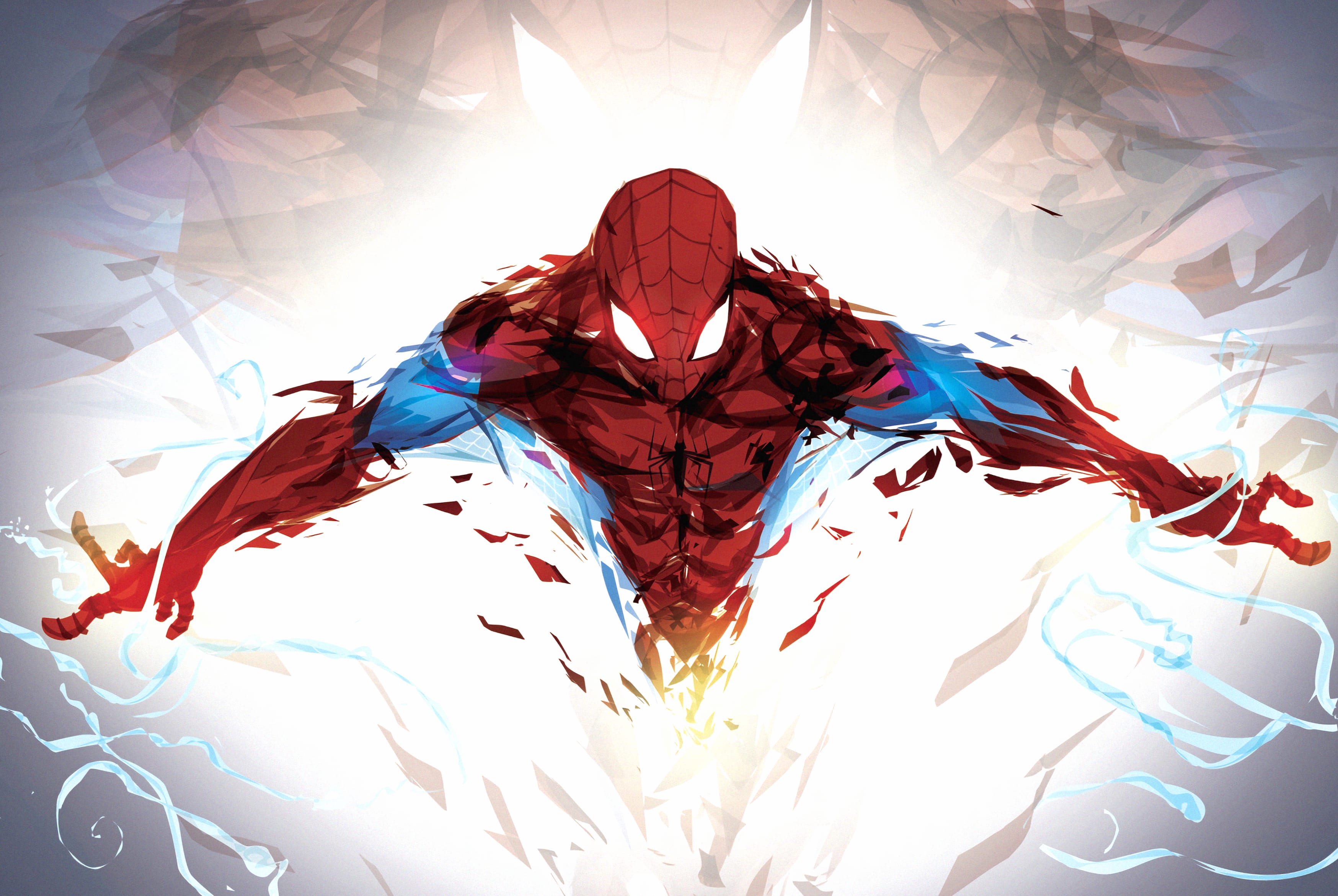 Spider-Man in Action HD Comic Wallpaper wallpapers HD quality