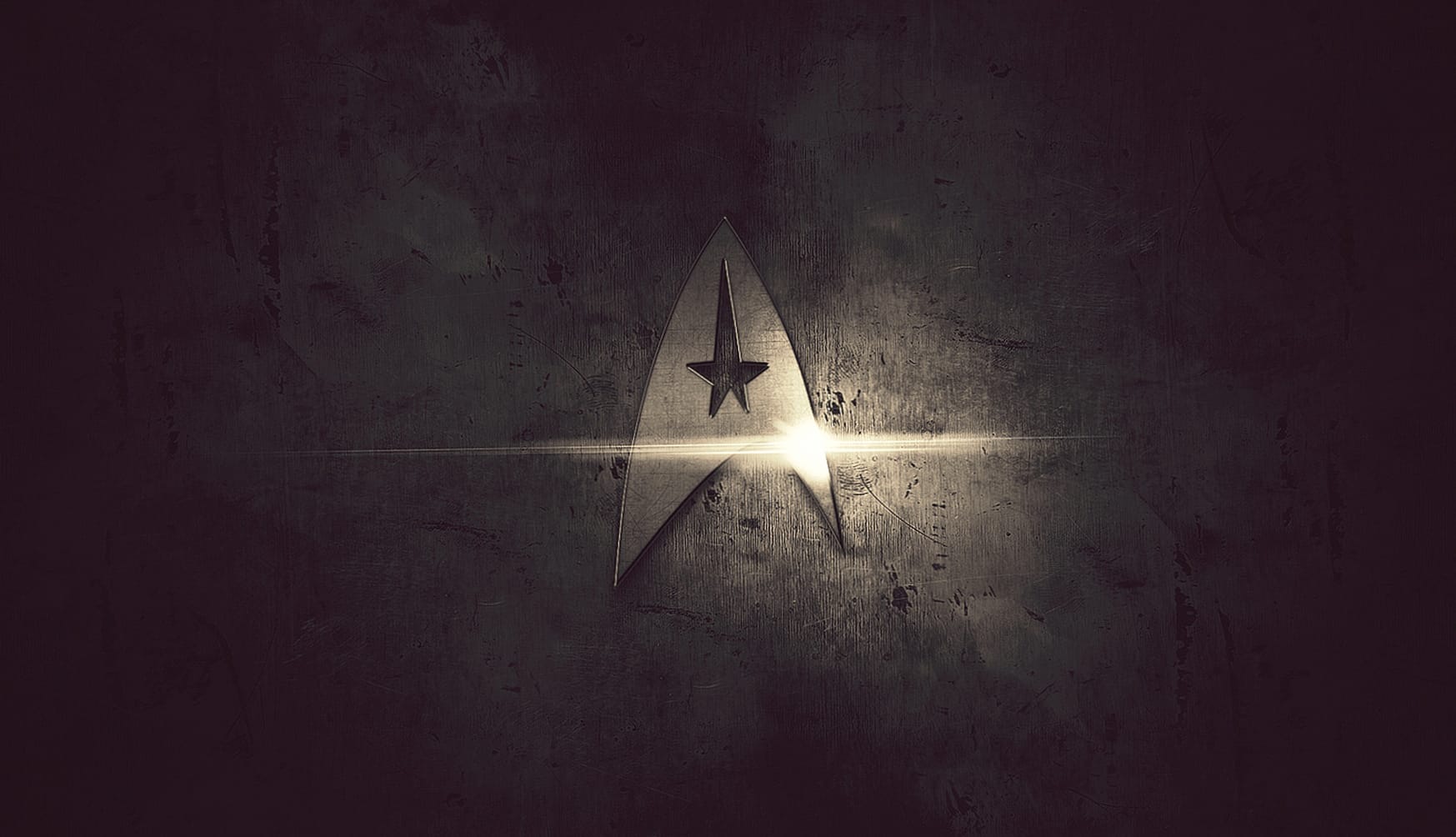 Star Trek of the Iconic Emblem at 1024 x 1024 iPad size wallpapers HD quality