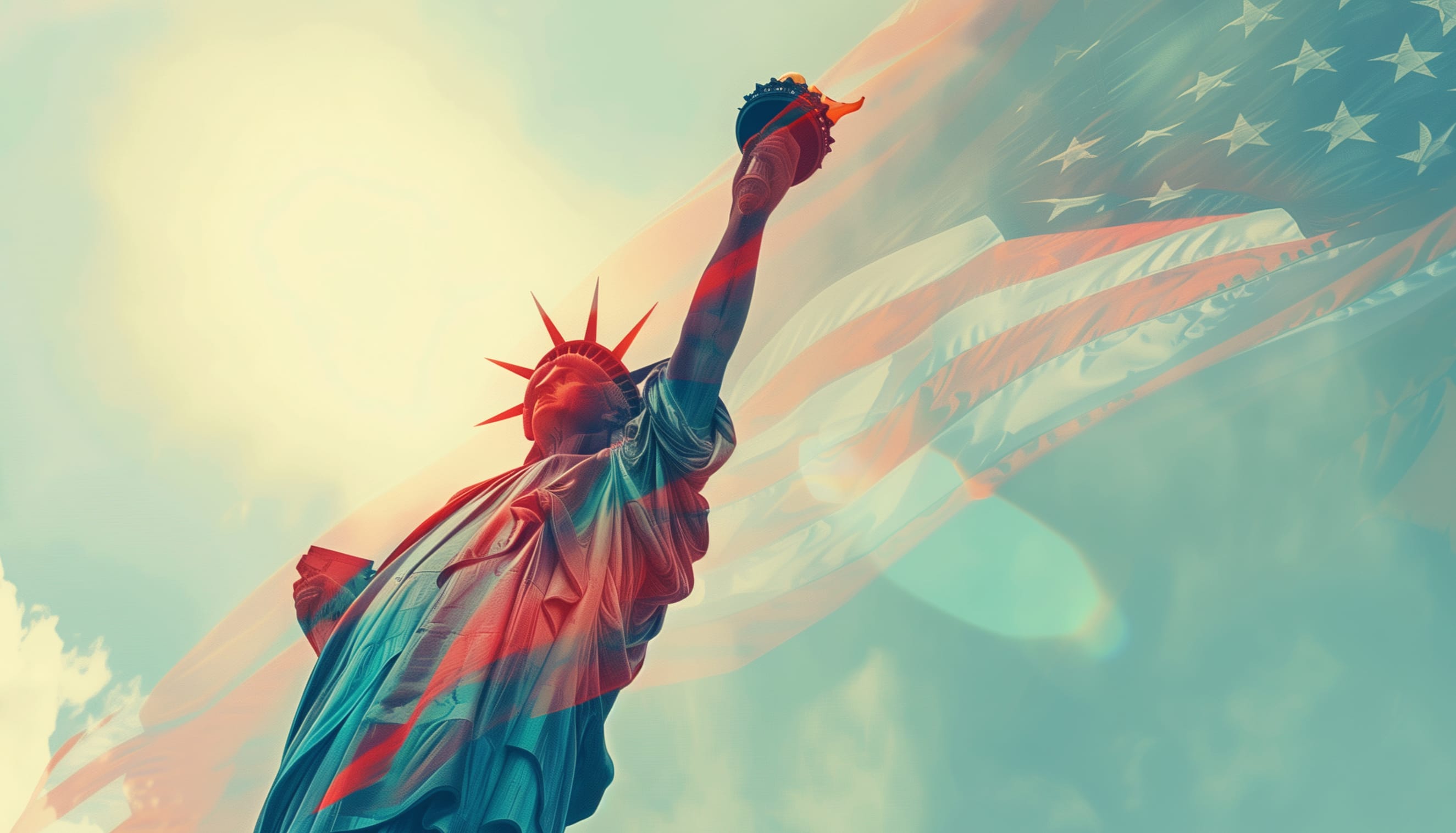 Statue of Liberty 4th of July wallpapers HD quality