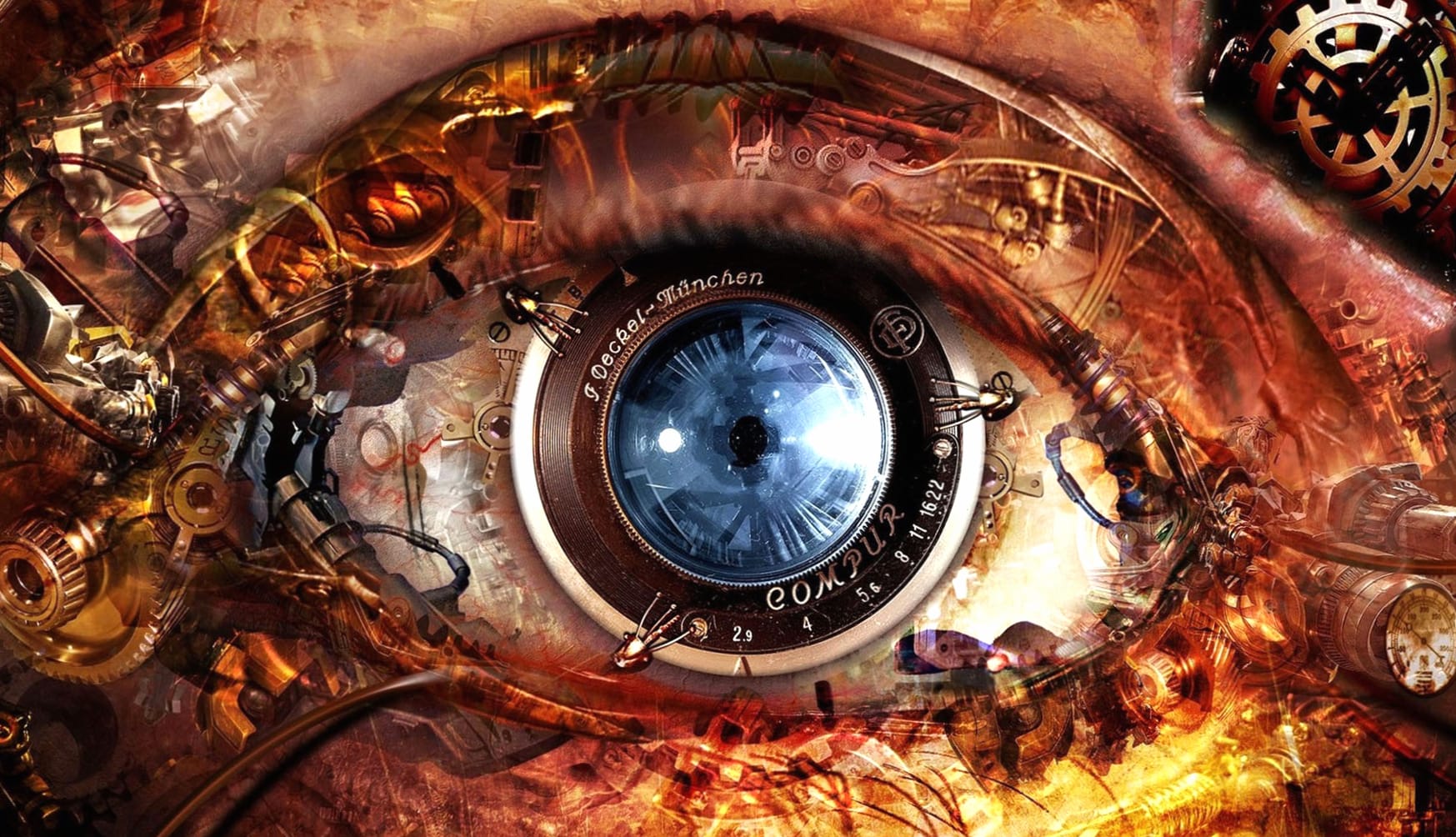 Steampunk Eye Dreamscape wallpapers HD quality