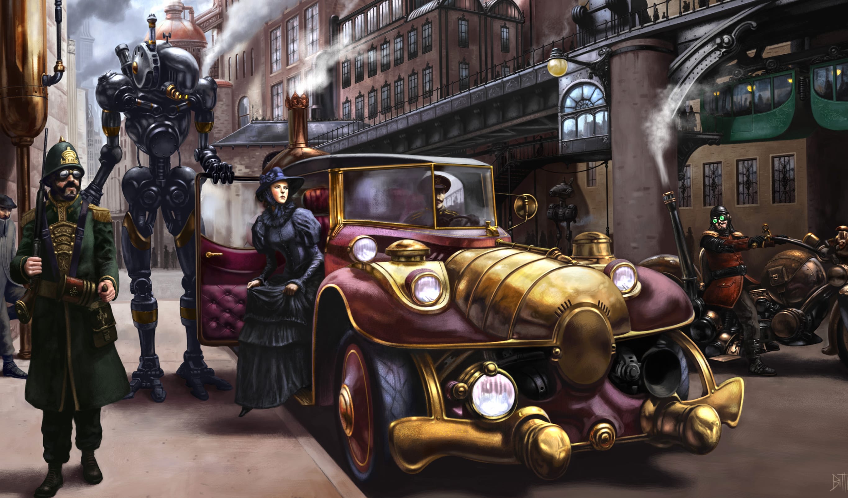 Steampunk Sci-Fi Adventure wallpapers HD quality