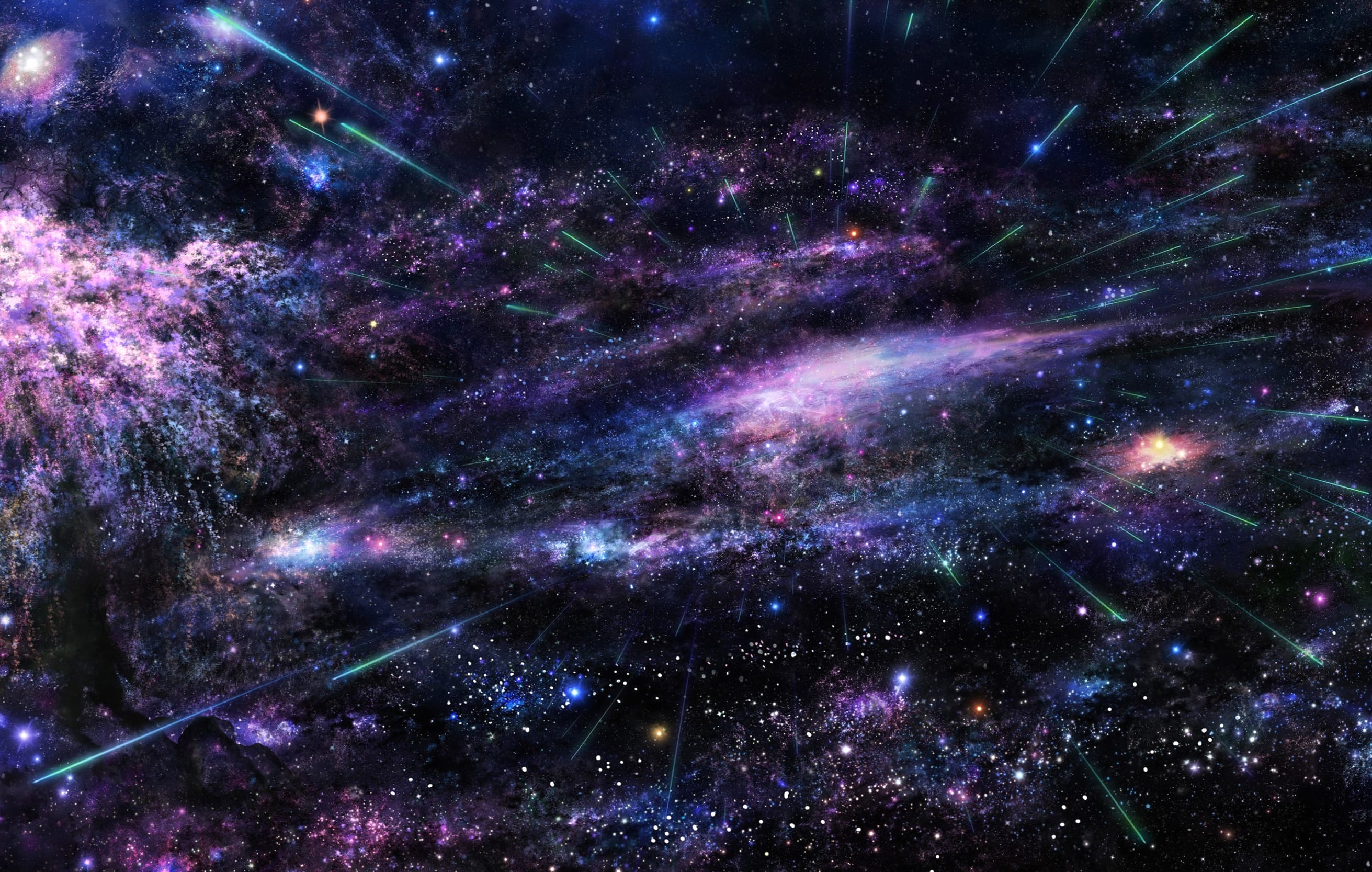 Stellar Dreams A Sci-Fi Journey Through Space wallpapers HD quality