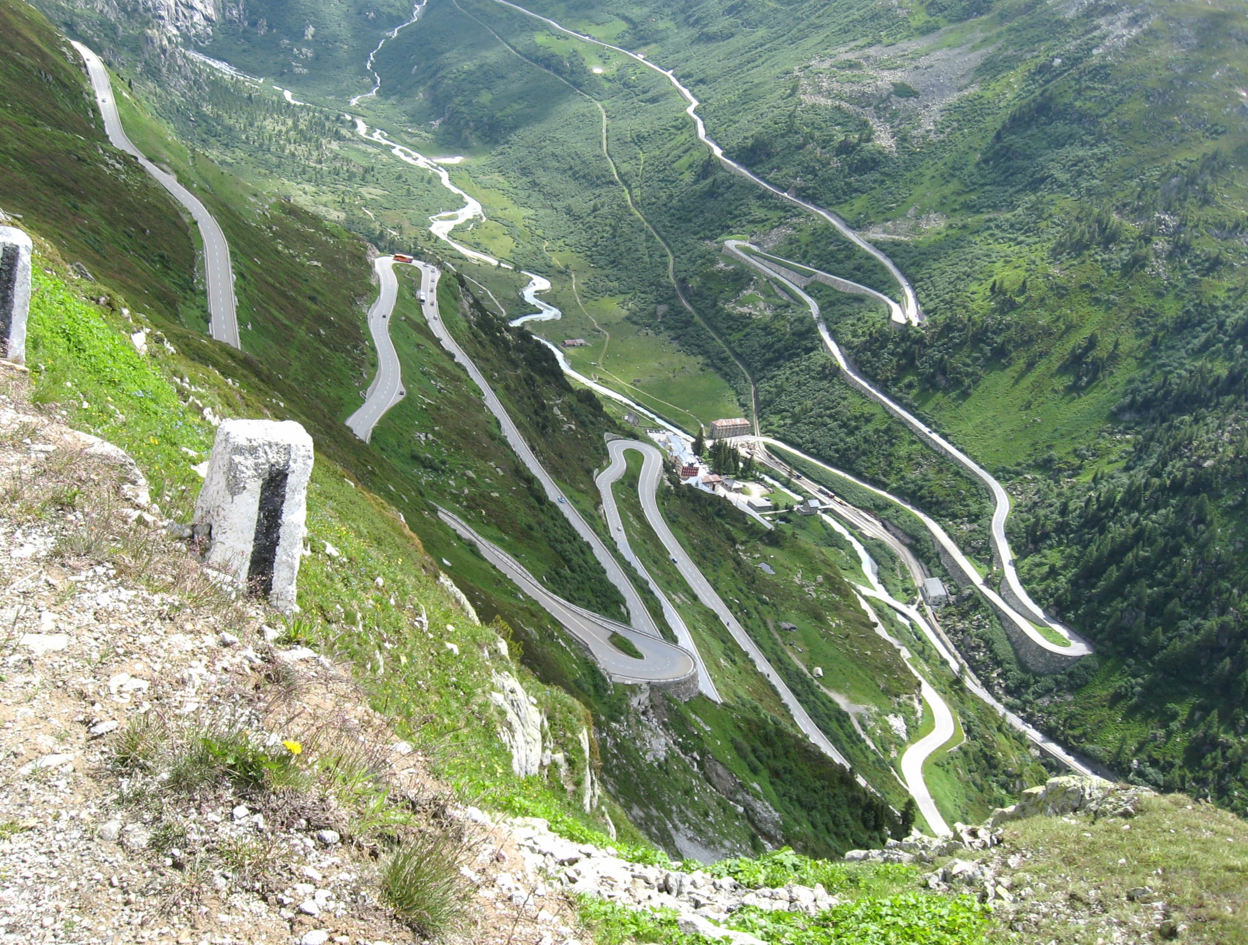 Stelvio Road Landscape wallpapers HD quality