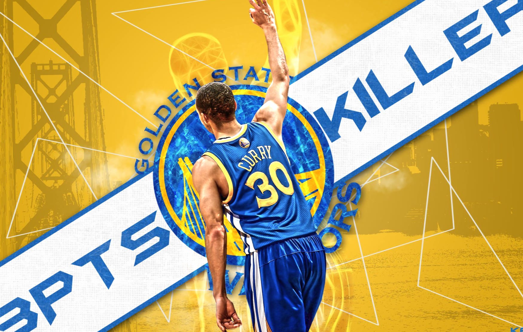 Stephen Curry 3PTs Killer wallpapers HD quality