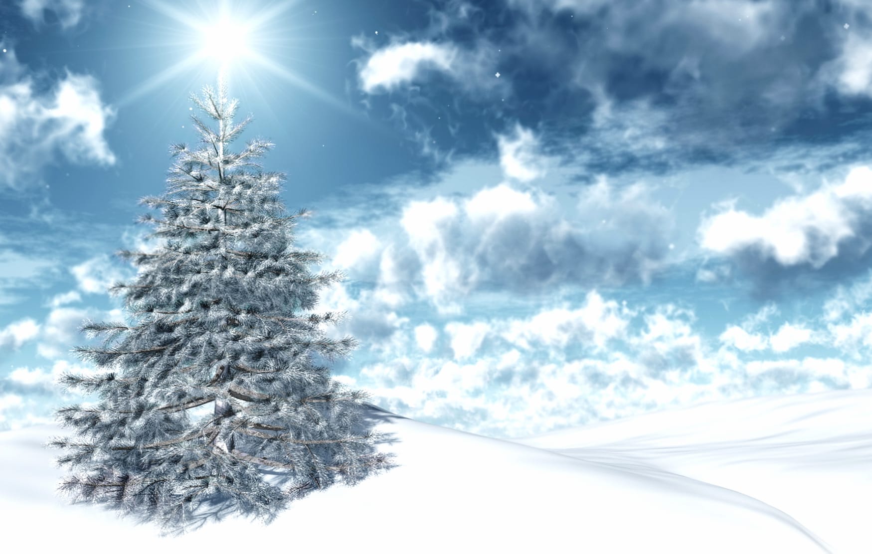 Stunning Christmas A Winter Wonderland at 750 x 1334 iPhone 6 size wallpapers HD quality