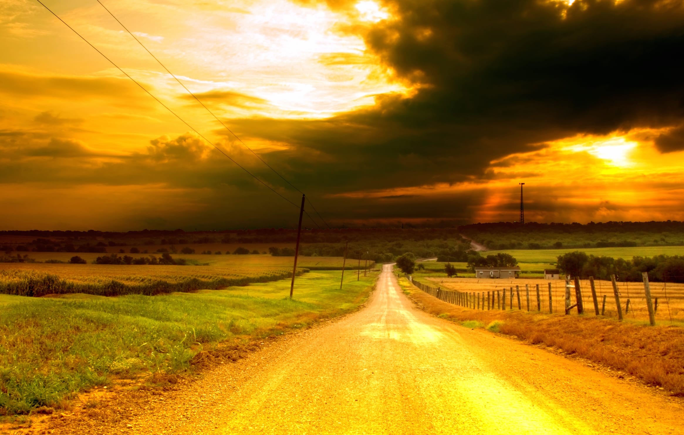 Sunset Road wallpapers HD quality