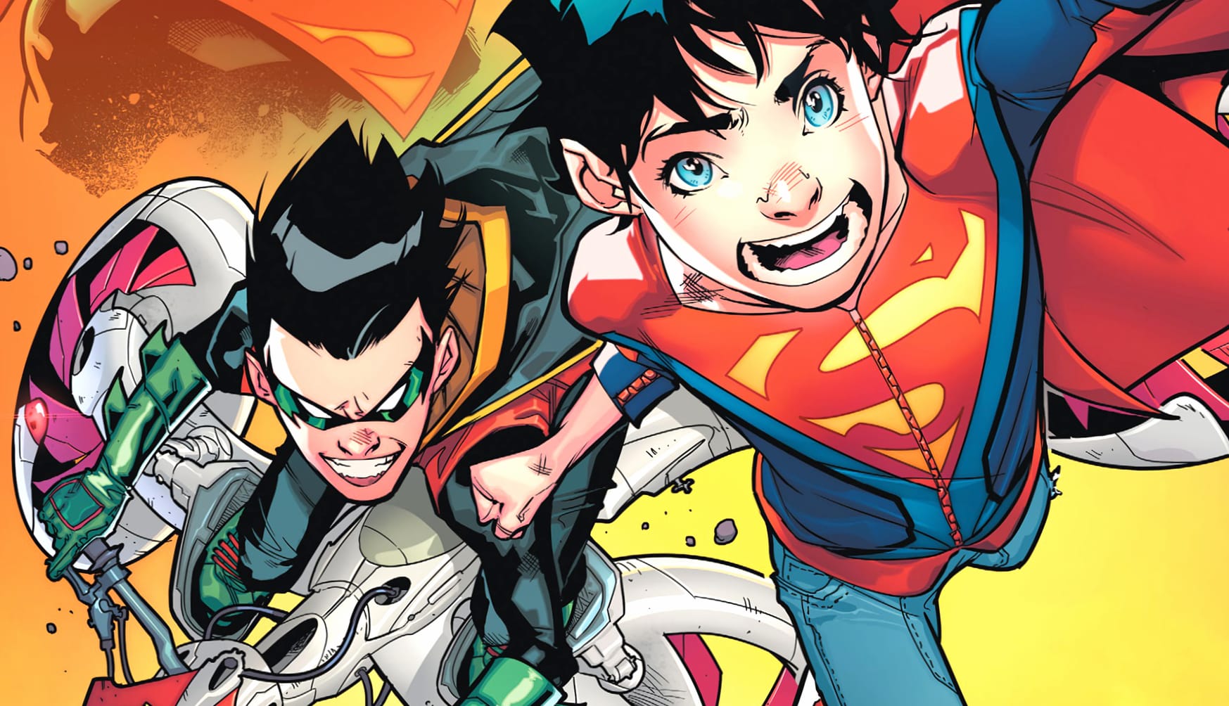 Super-Sons Jon Kent & Damian Wayne wallpapers HD quality