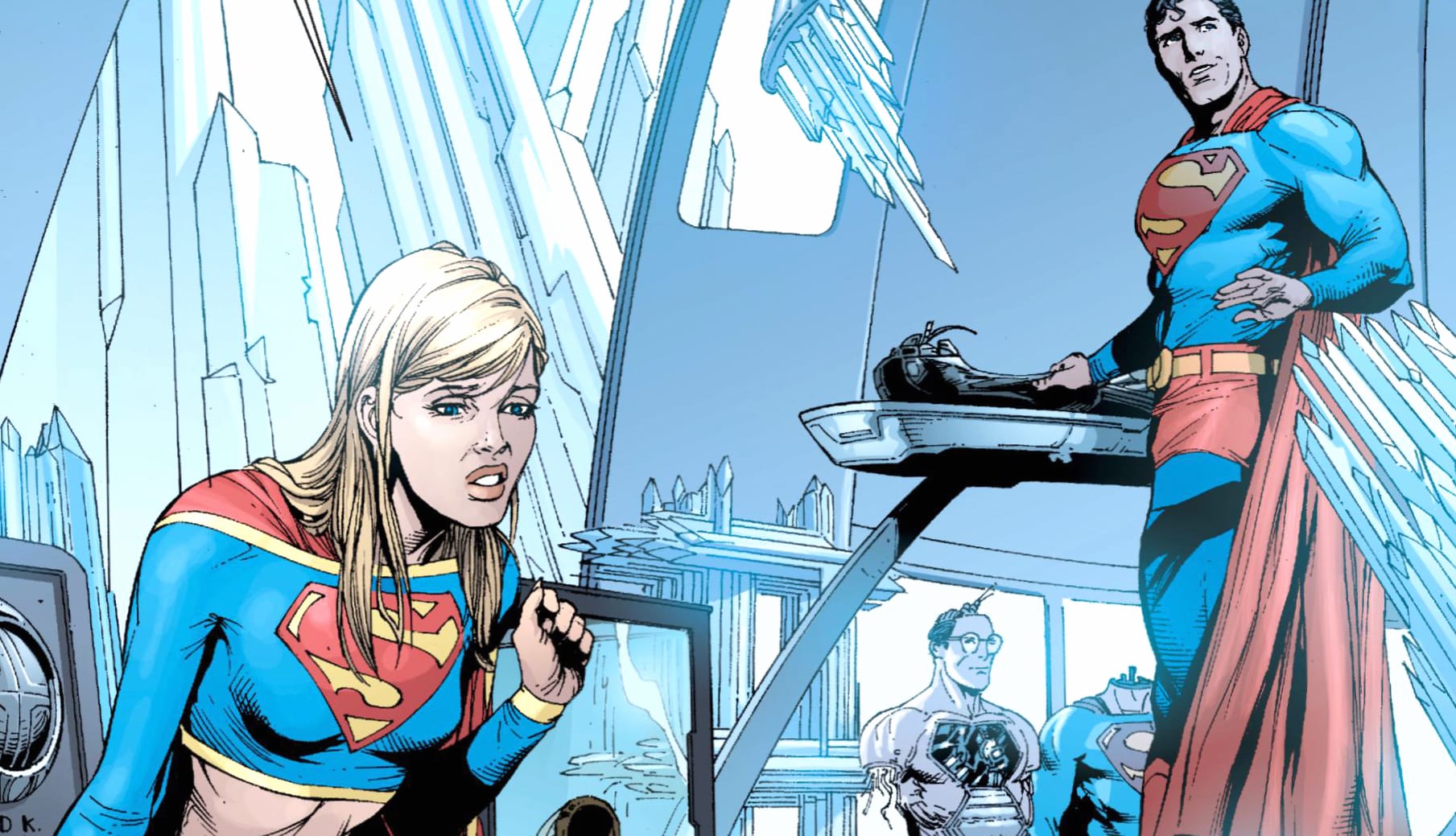 Supergirl Superman Comic Superman Brainiac wallpapers HD quality