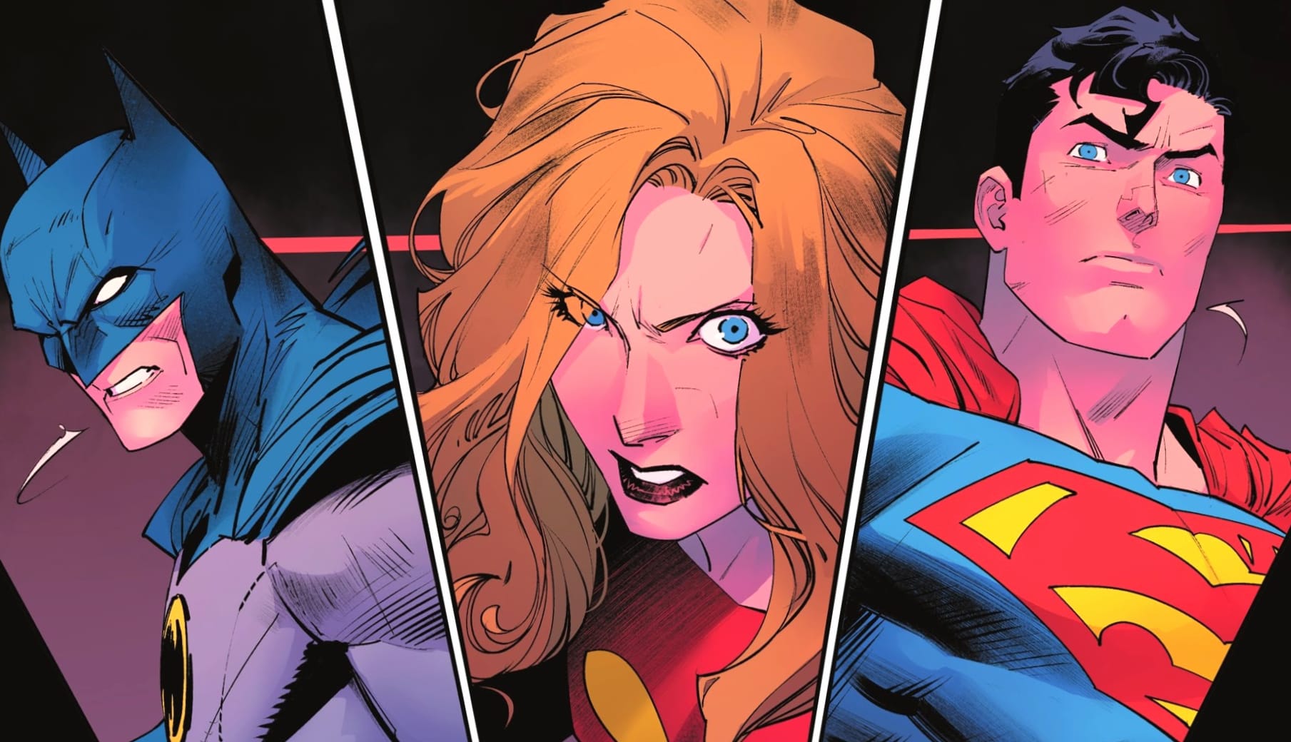 Superman Batman Supergirl Comic BatmanSuperman at 1920 x 1080 HD size wallpapers HD quality