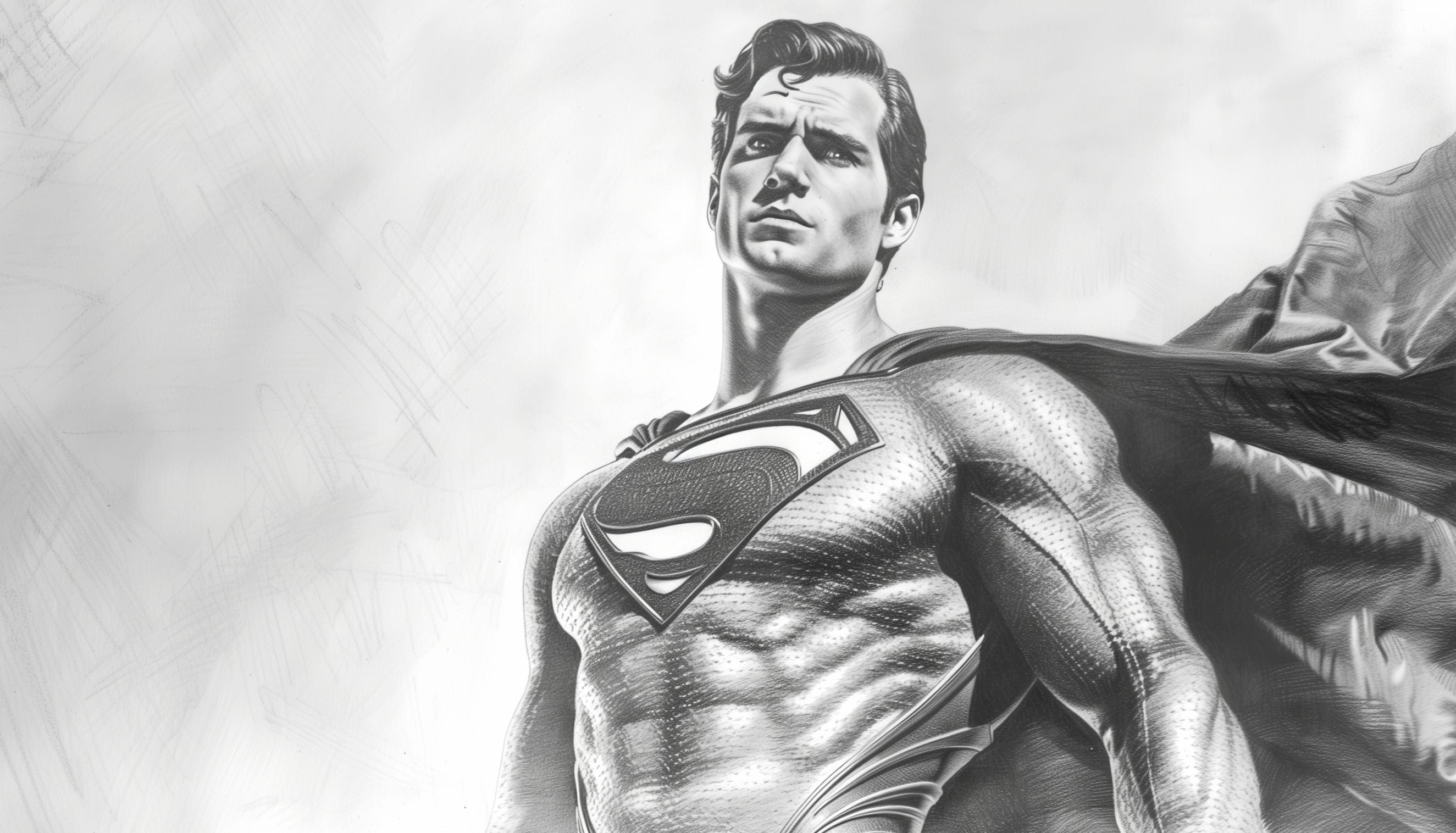 Superman Monochrome Majesty wallpapers HD quality