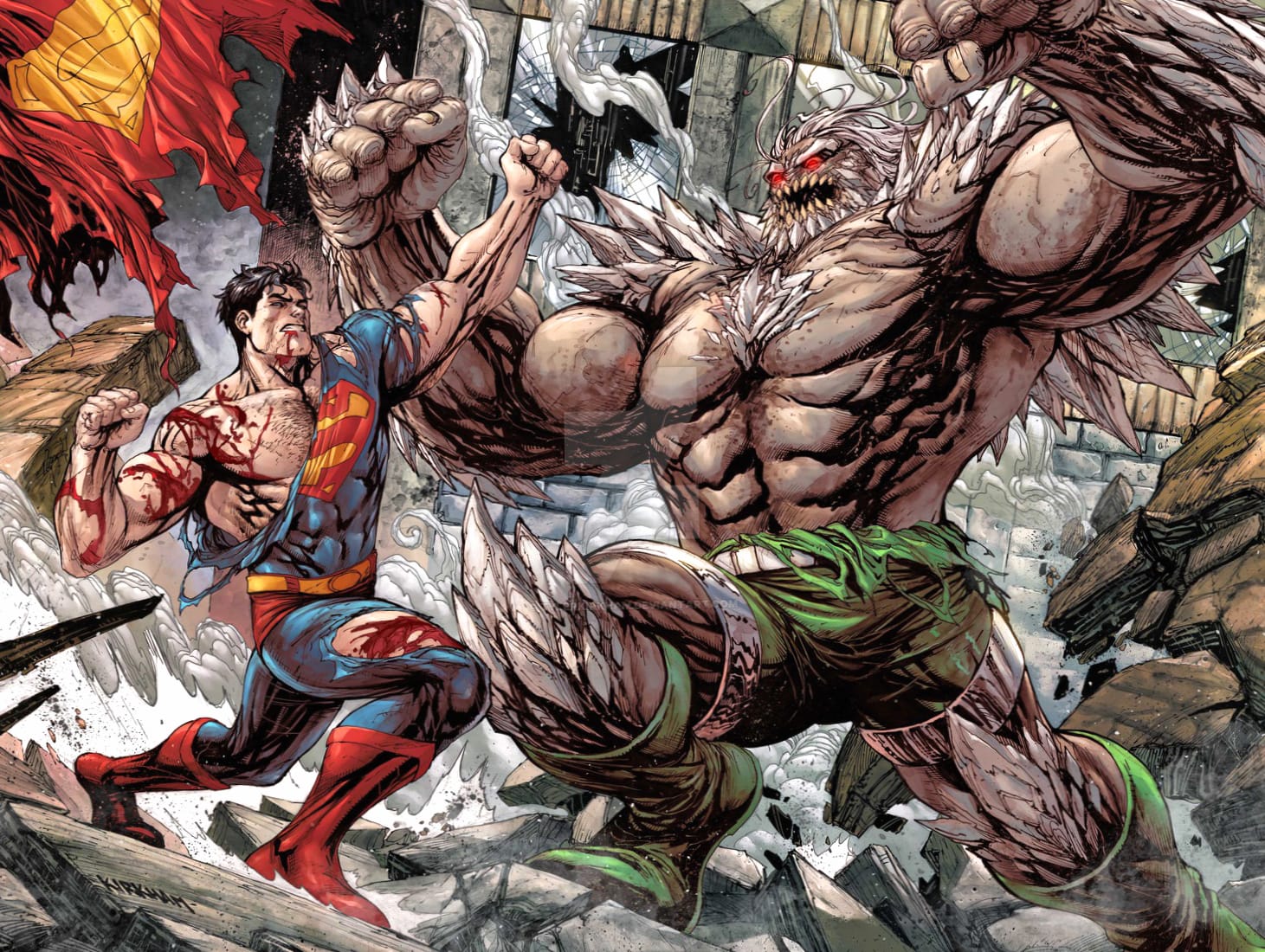 Superman vs Doomsday wallpapers HD quality