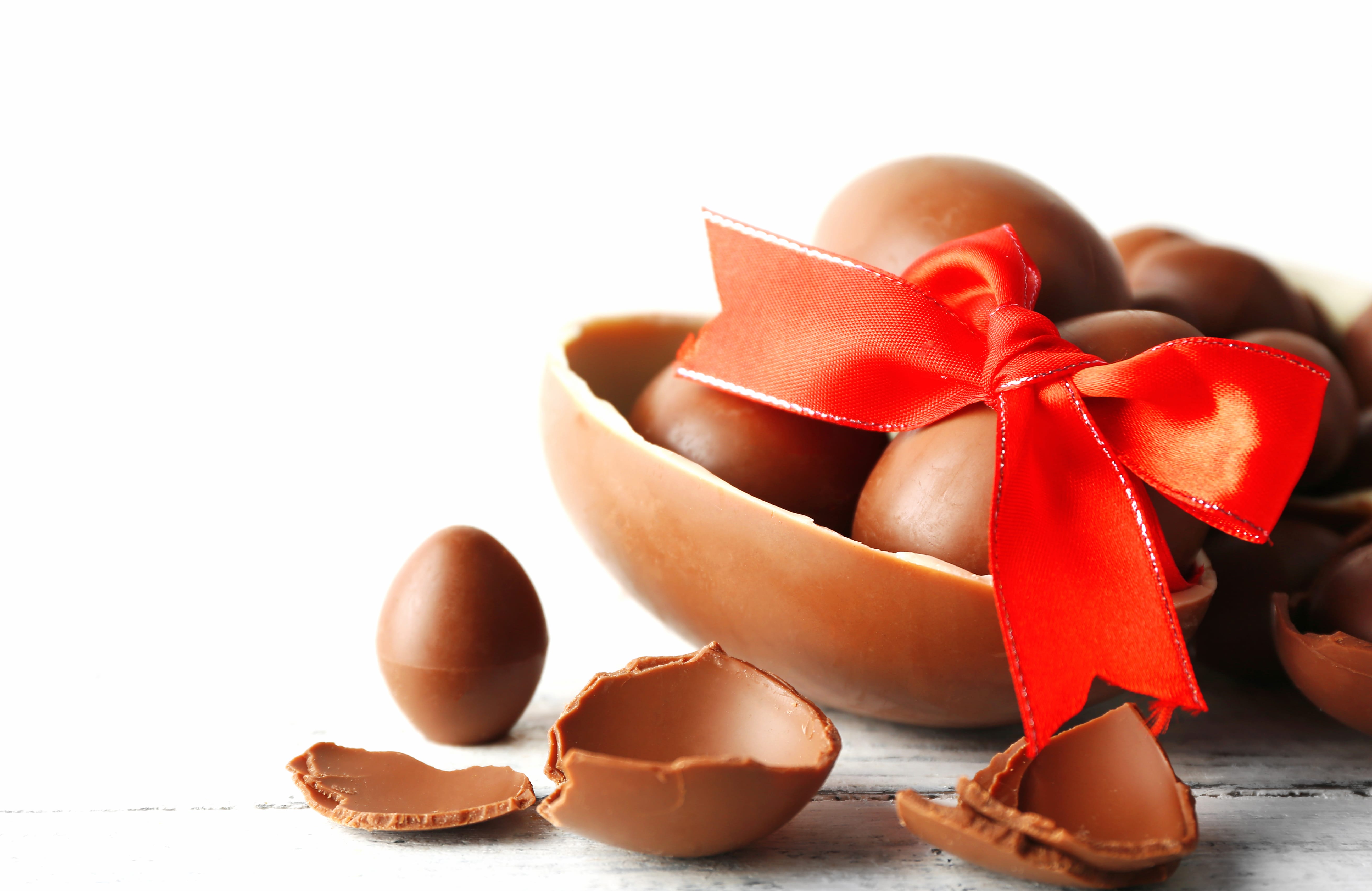 Sweets Chocolate Ribbon Holiday Easter wallpapers HD quality