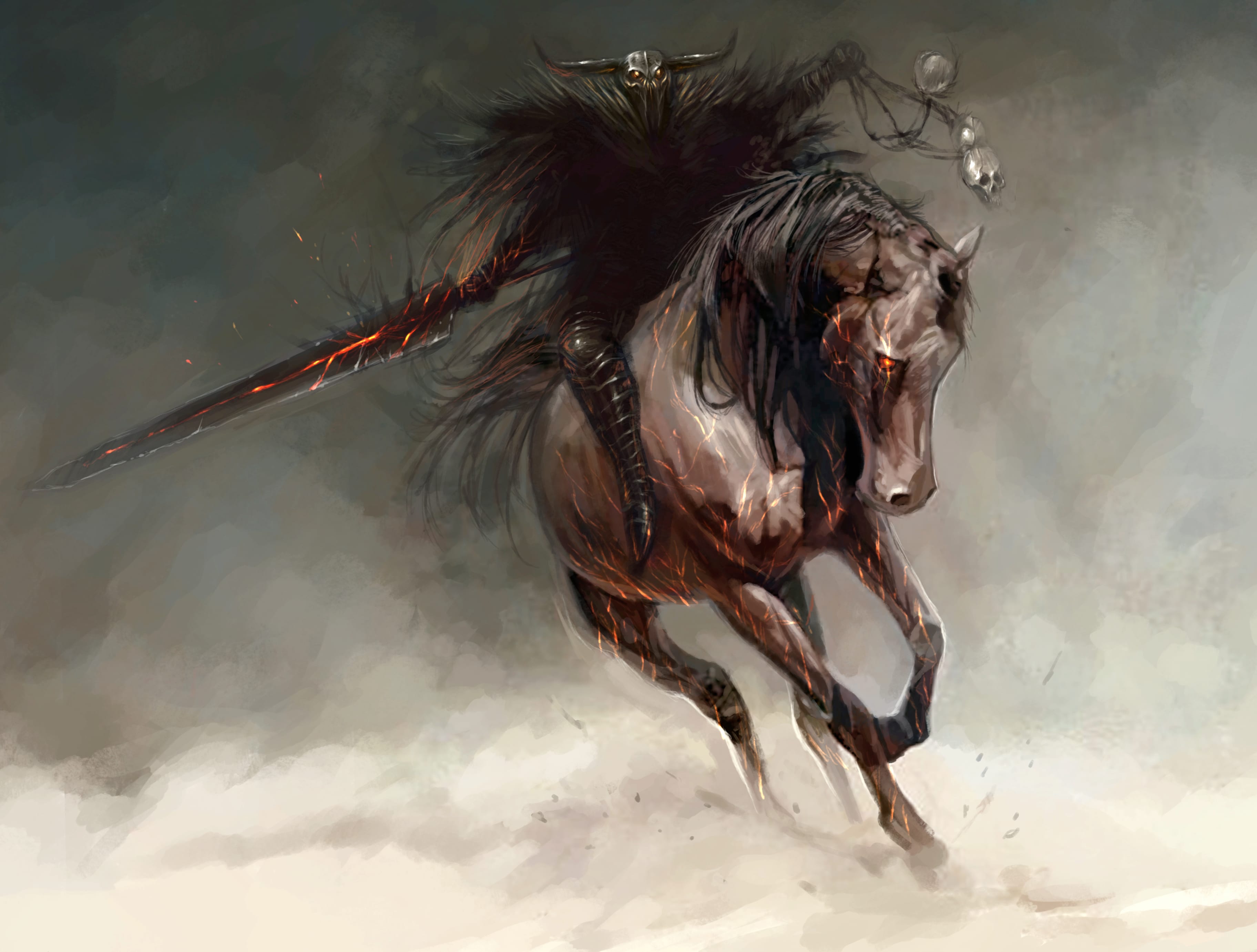 Sword Horse Dark Warrior wallpapers HD Sword Horse Dark Warrior wallpapers HD quality