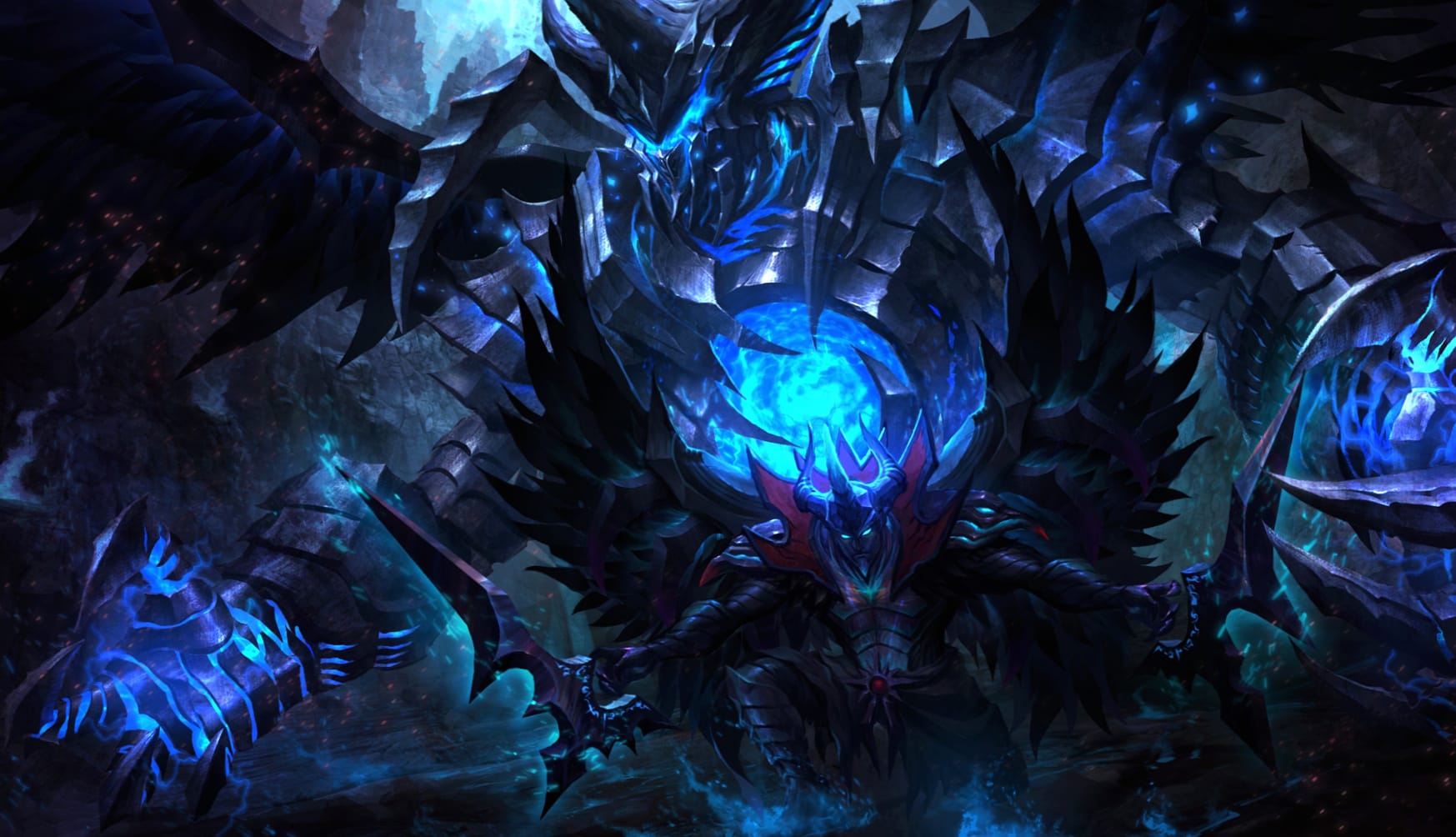 Sword Warrior Dark Terrorblade (Dota 2) Video Game DotA 2 wallpapers HD quality