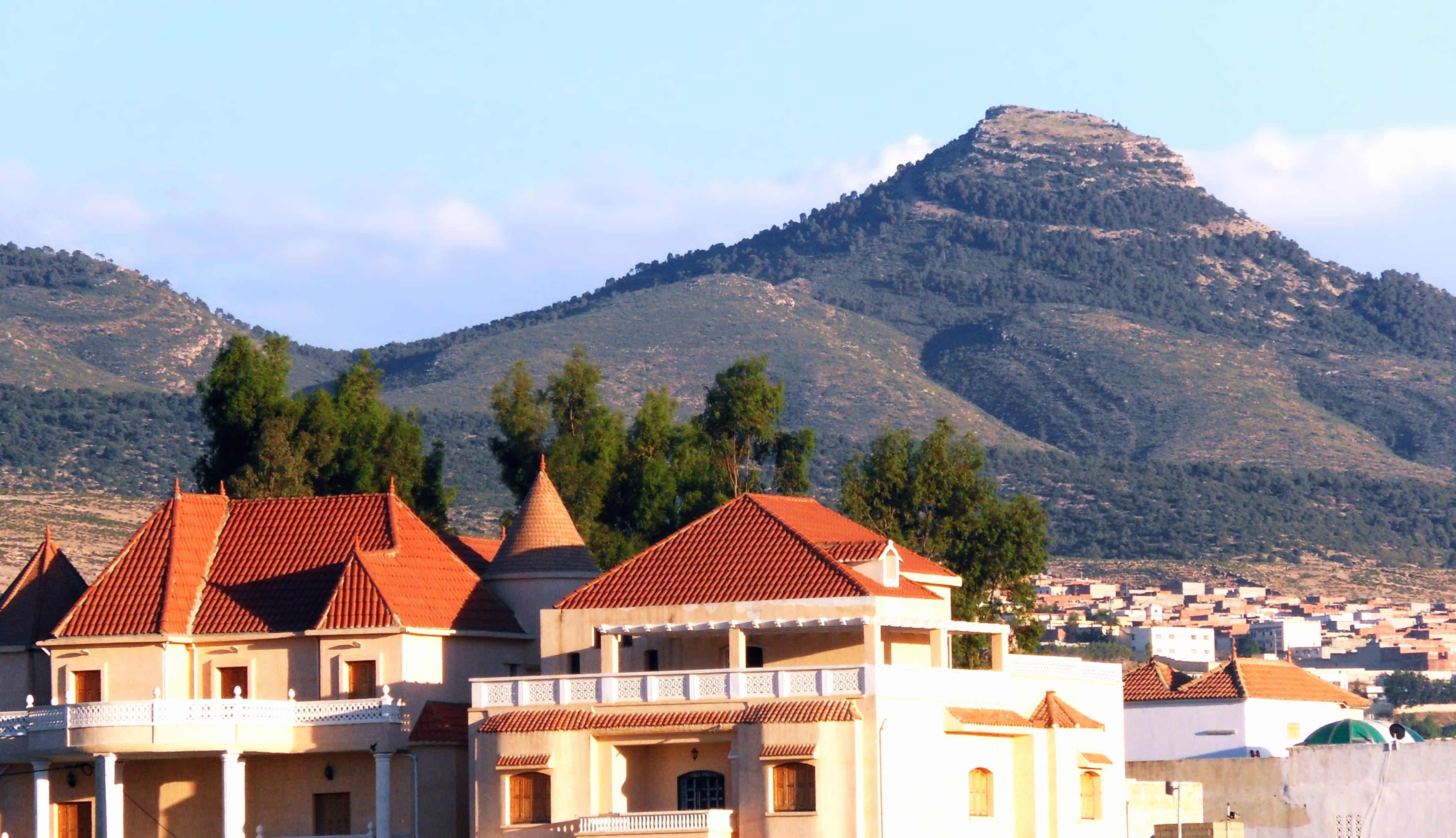 Tebessa Mountains House Villa Mountain Algeria Photography Landscape at 1024 x 1024 iPad size wallpapers HD quality