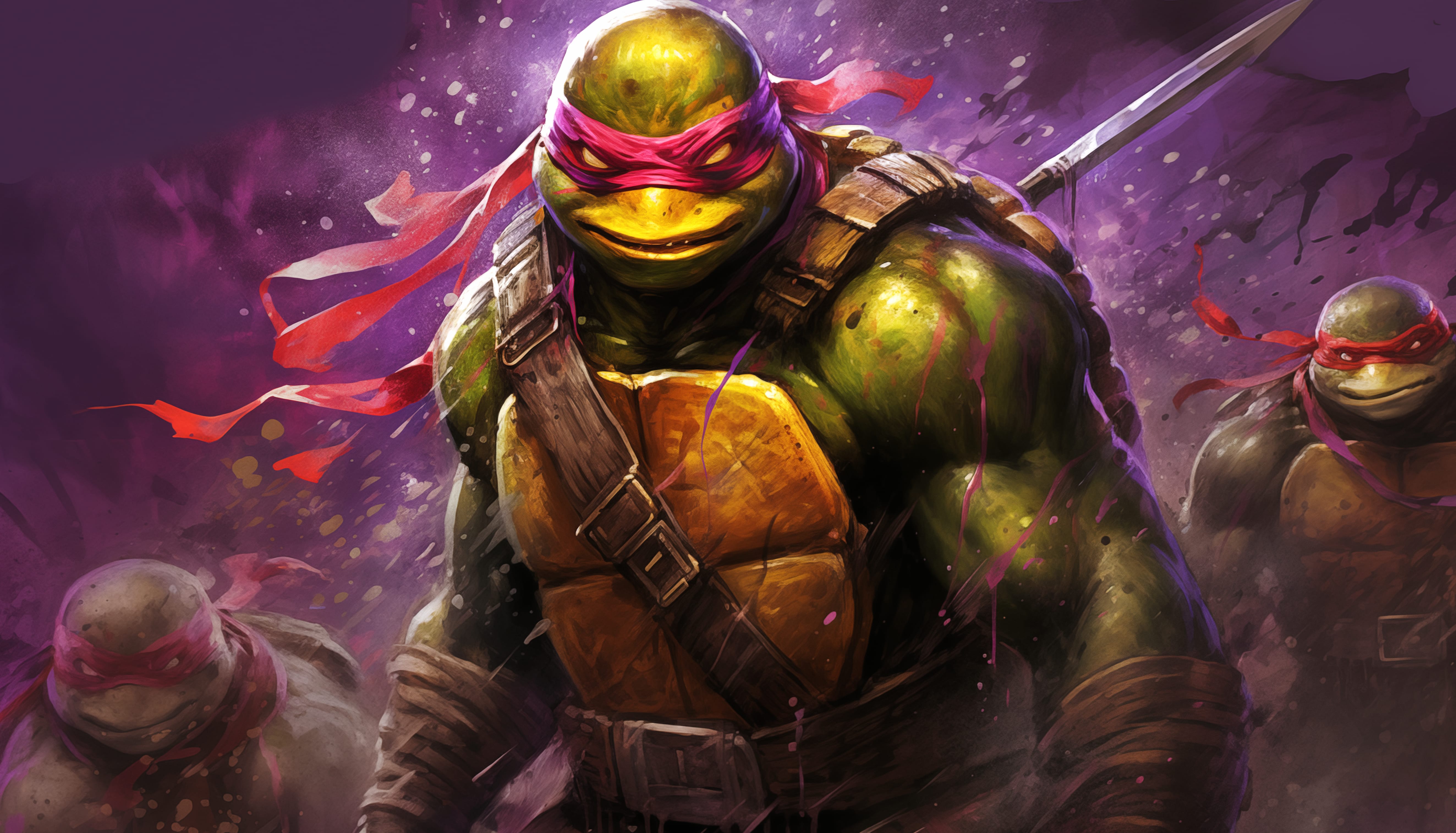 Teenage Mutant Ninja Turtles – Epic Comic Art wallpapers HD quality