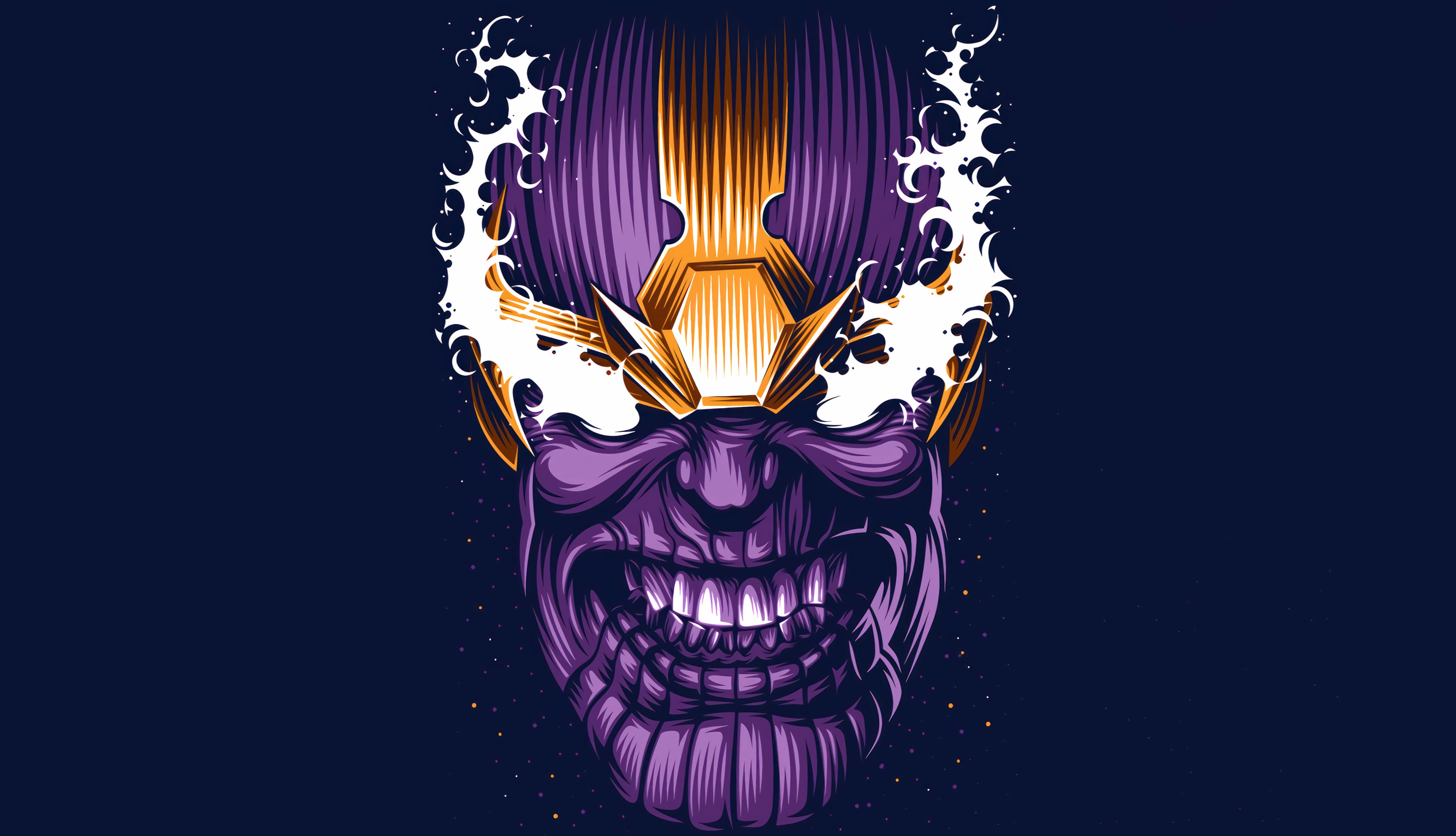 Thanos Comic Art wallpapers HD quality