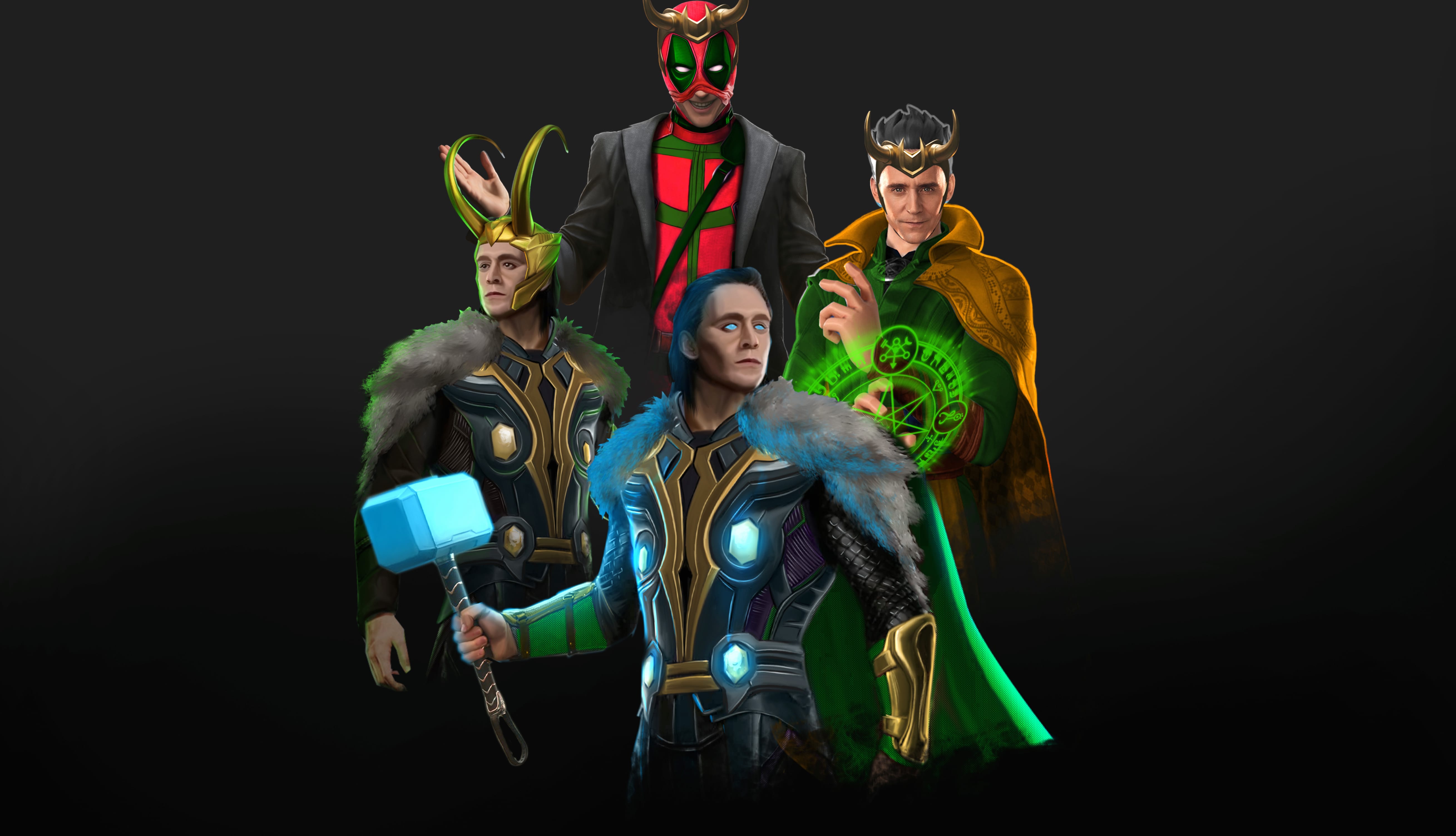 The council of Loki wallpapers HD quality