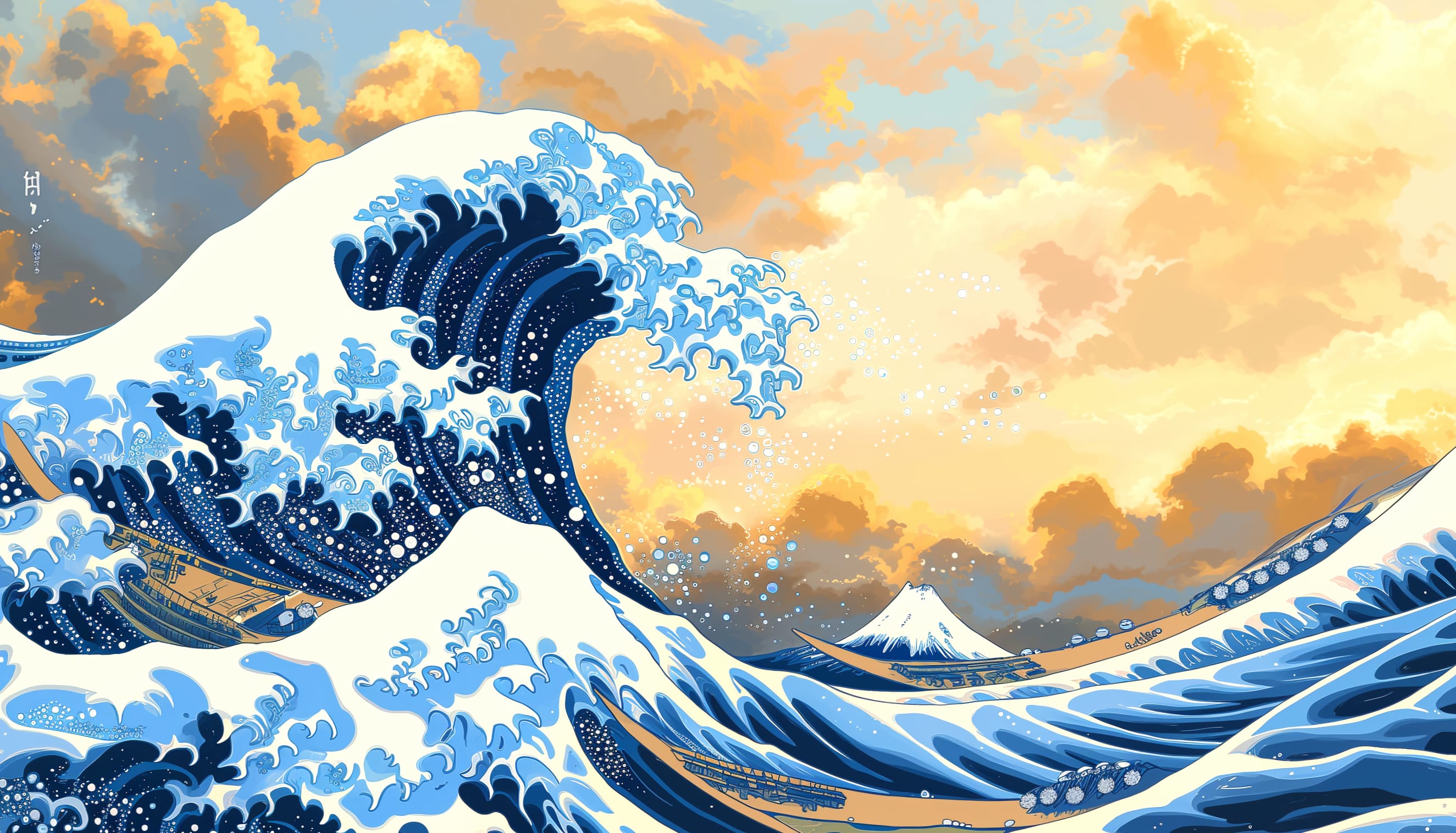 The Great Wave Artistic Ocean wallpapers HD quality