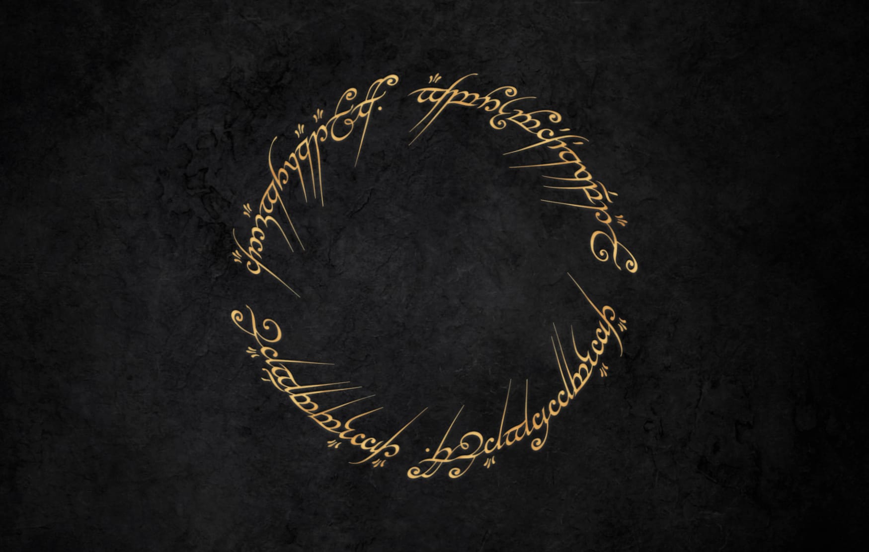 The Lord of the Rings Elvish Script - wallpapers HD quality