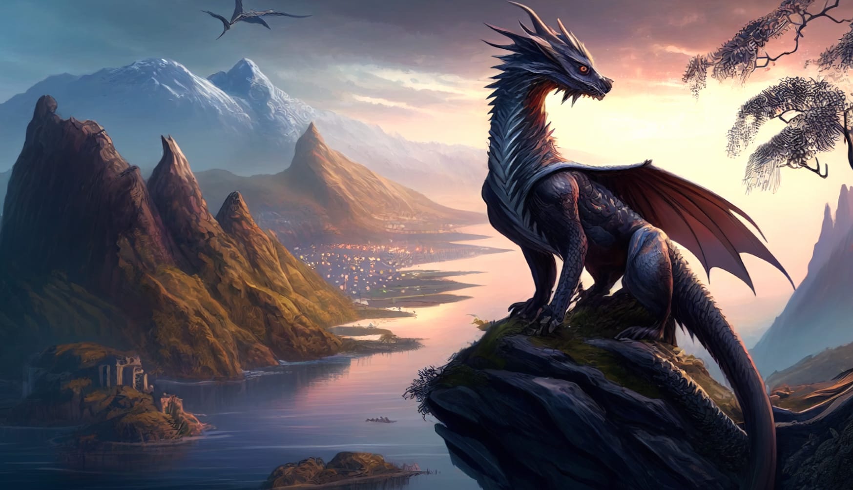 The Mystical Dragon at 1536 x 864 HD size wallpapers HD quality