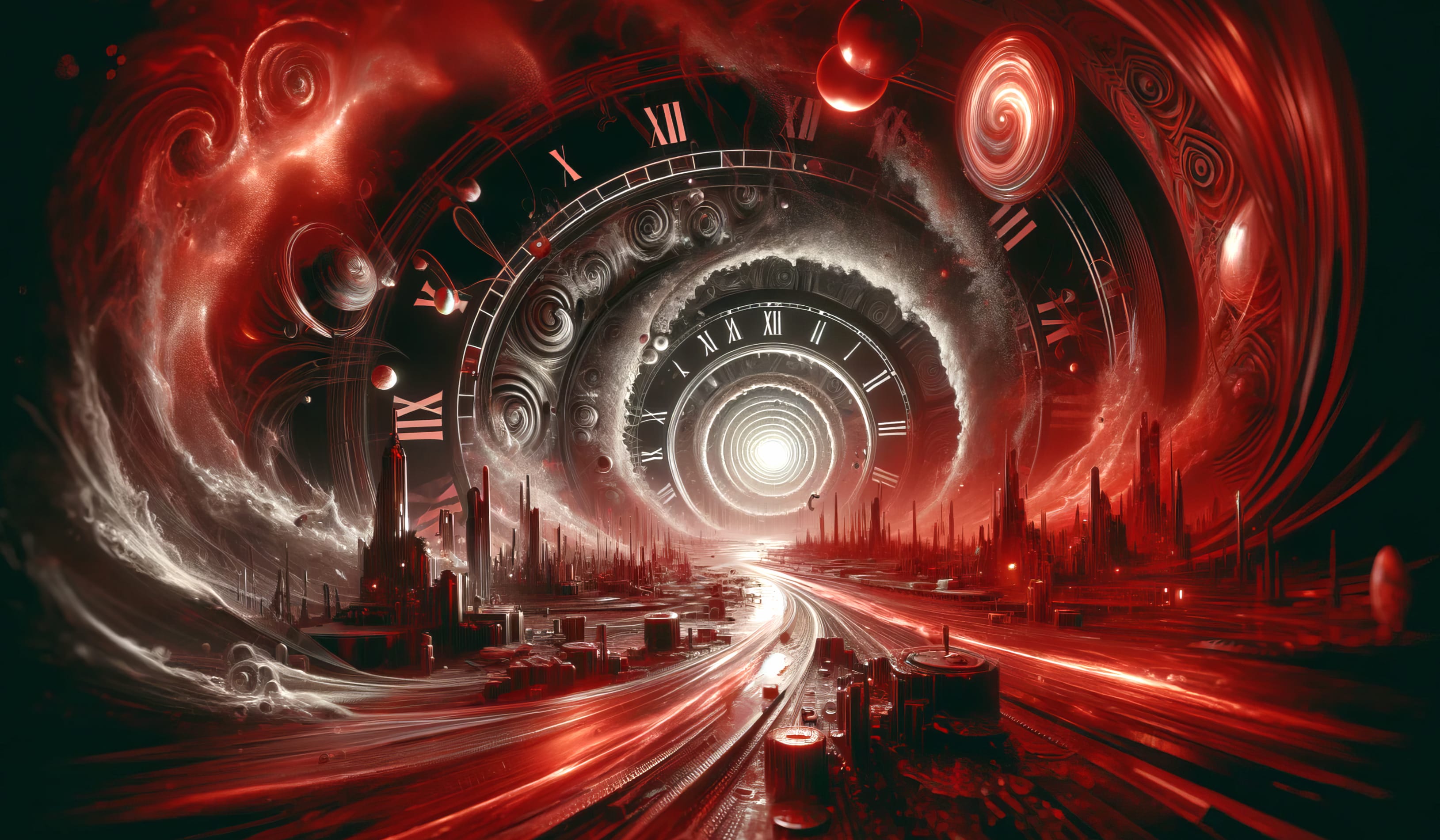 Time Vortex Sci-Fi Time Travel Background wallpapers HD quality