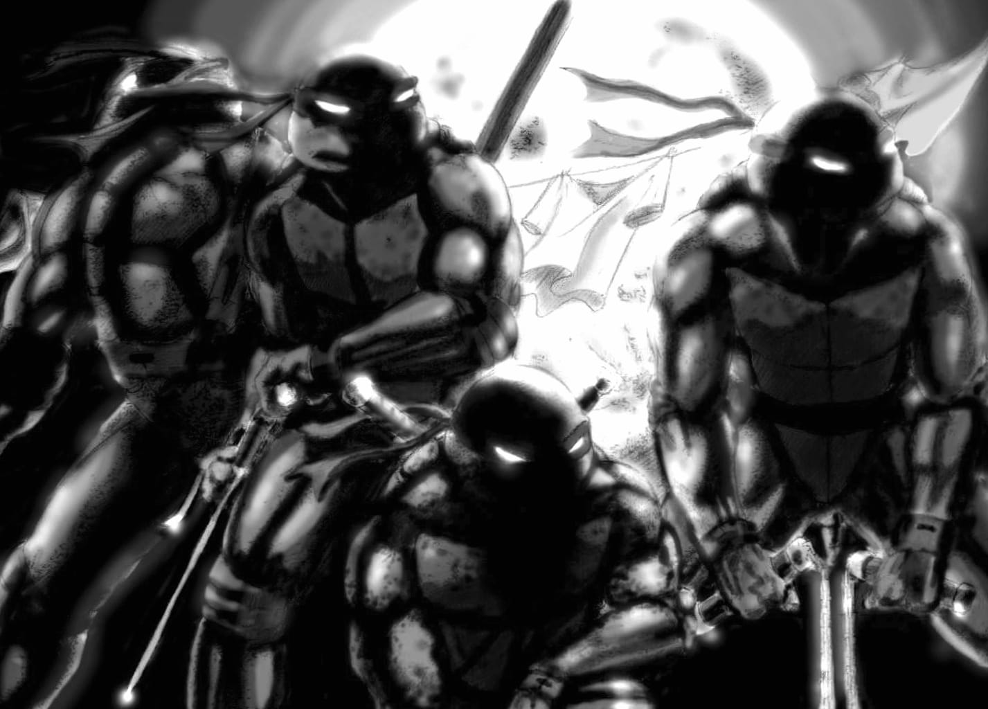 TMNT Heroes in Shadows wallpapers HD quality