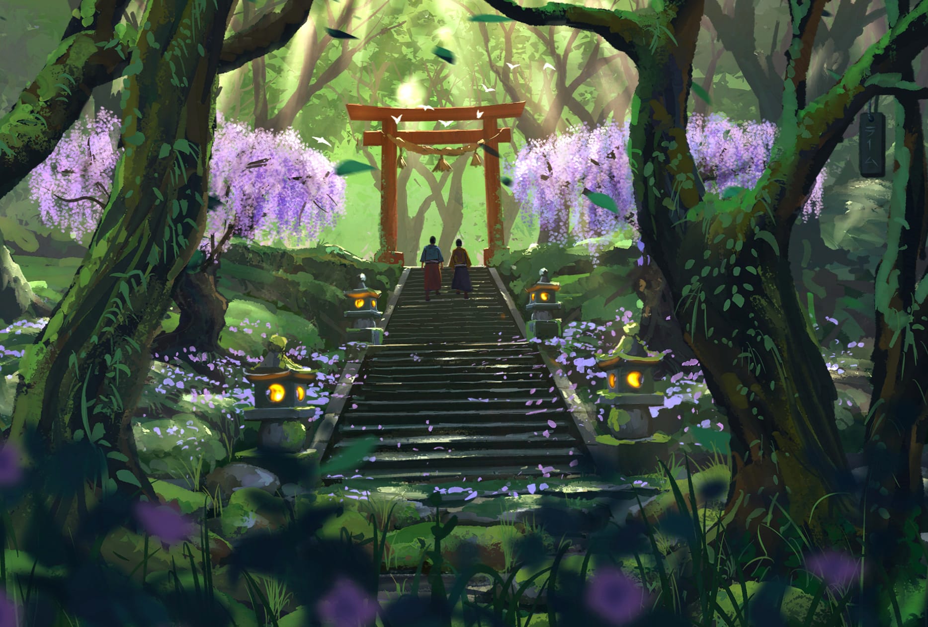 Torii Fantasy Oriental wallpapers HD quality