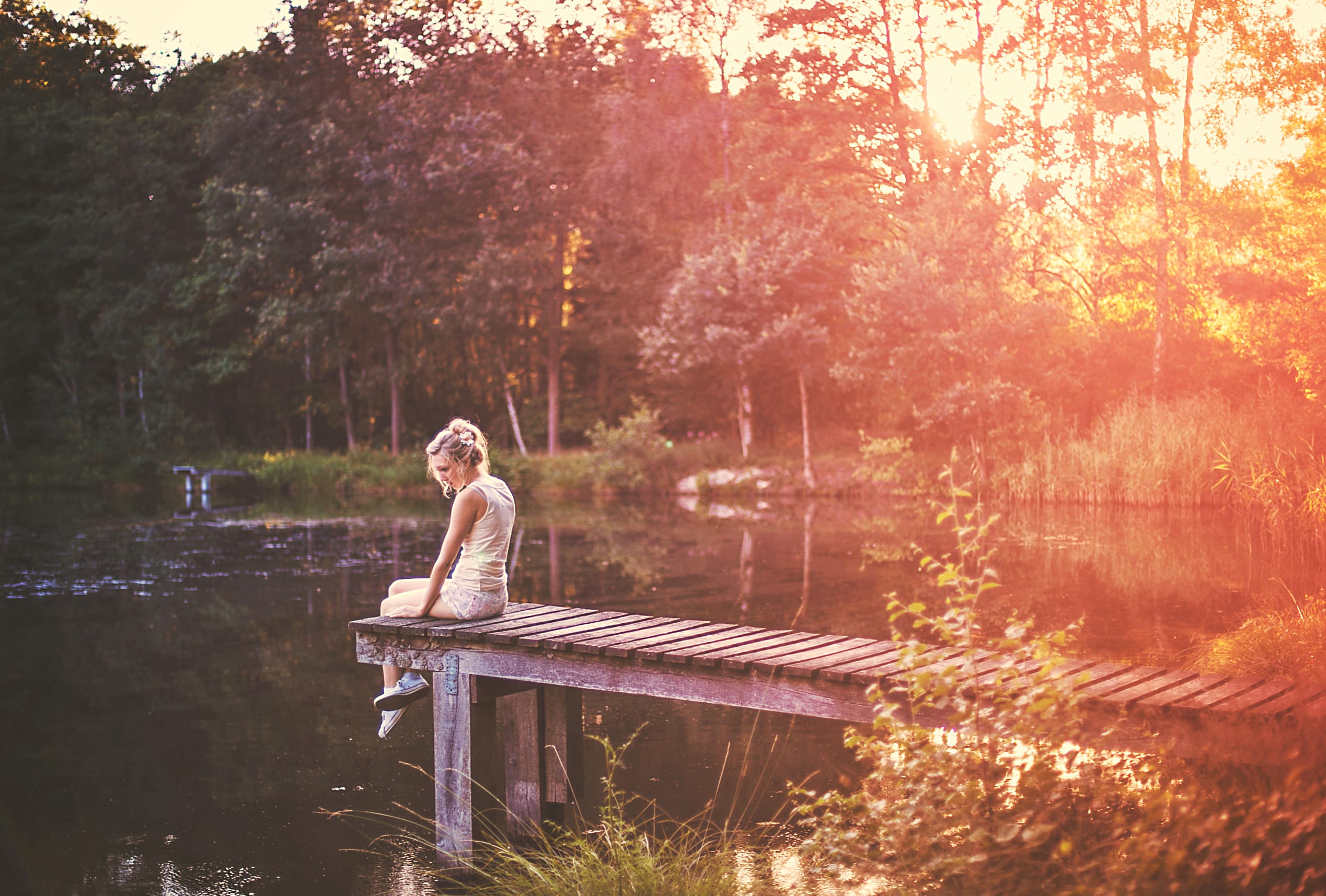 Tranquil Lakeside Beauty - at 750 x 1334 iPhone 6 size wallpapers HD quality