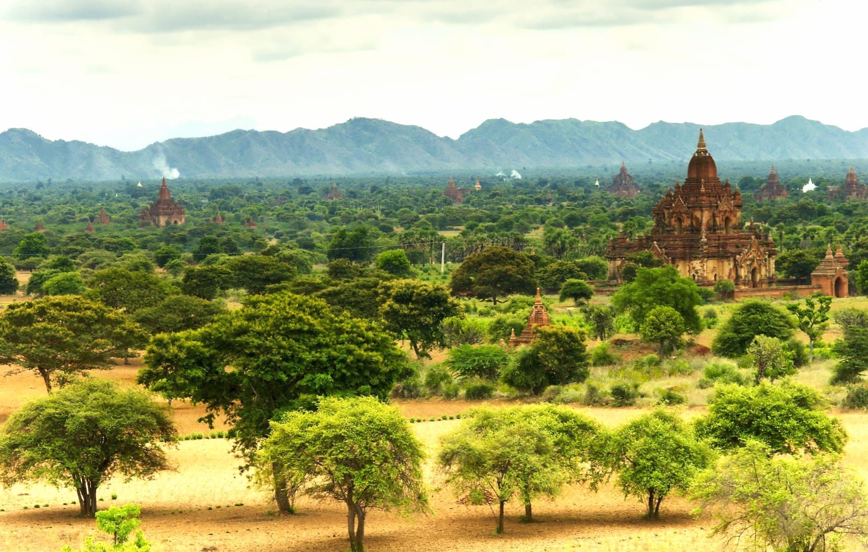 Tranquil Temple Landscape - at 1680 x 945 HD size wallpapers HD quality