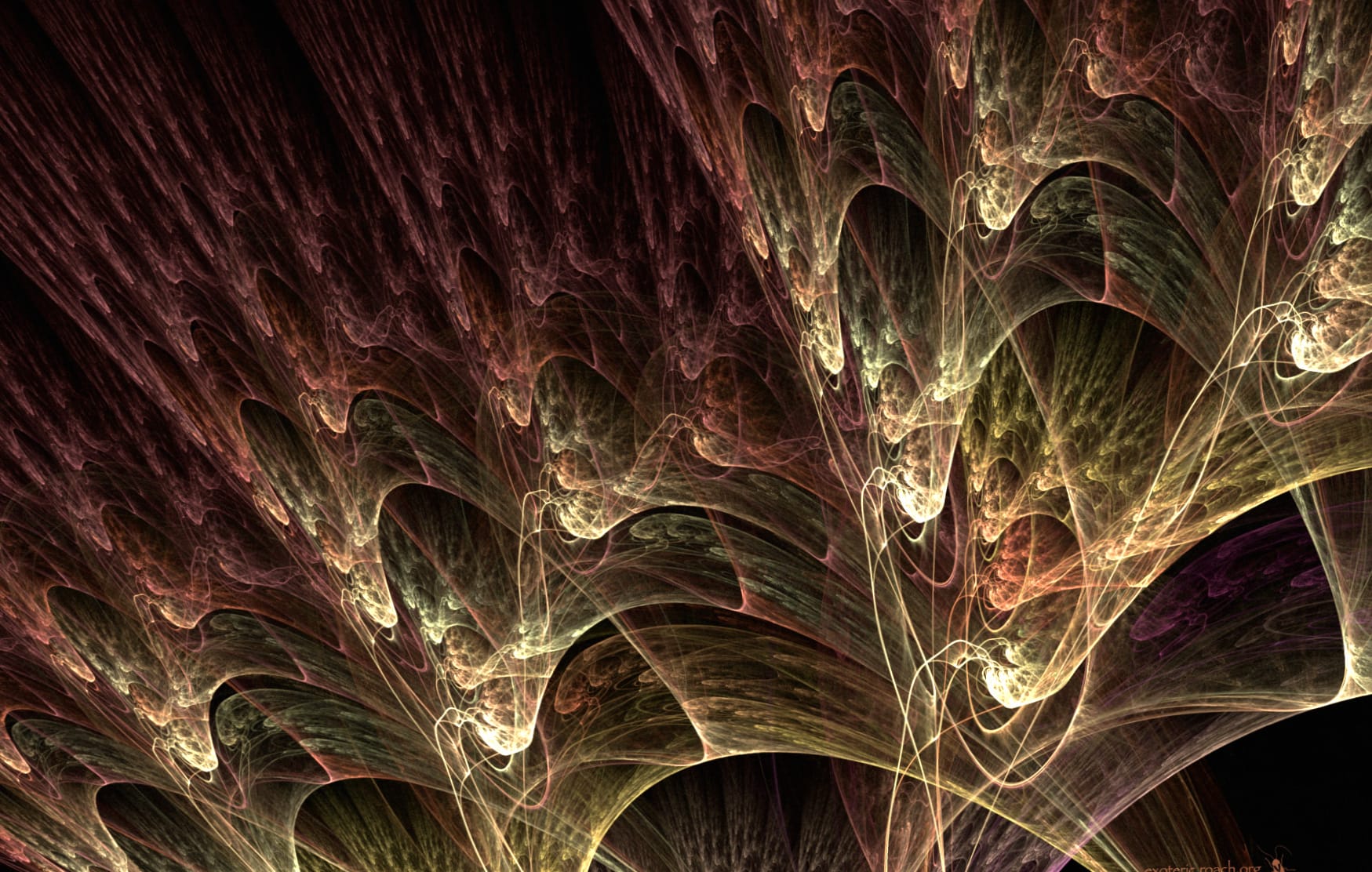 Trippy Yellow and Black Fractal HD Abstract Wallpaper wallpapers HD Trippy Yellow and Black Fractal HD Abstract Wallpaper wallpapers HD quality