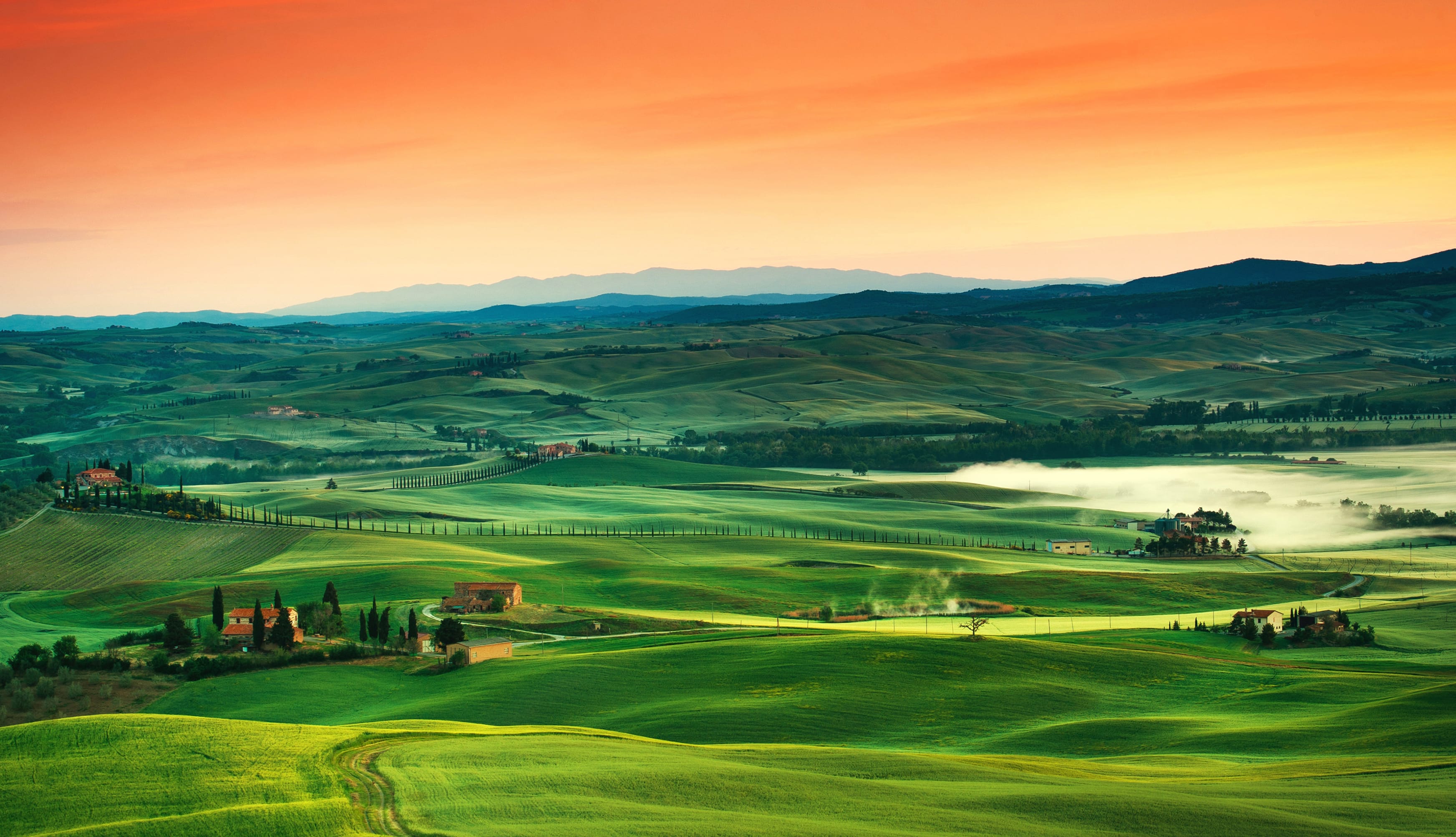 Tuscany Tranquility - at 1536 x 864 HD size wallpapers HD quality