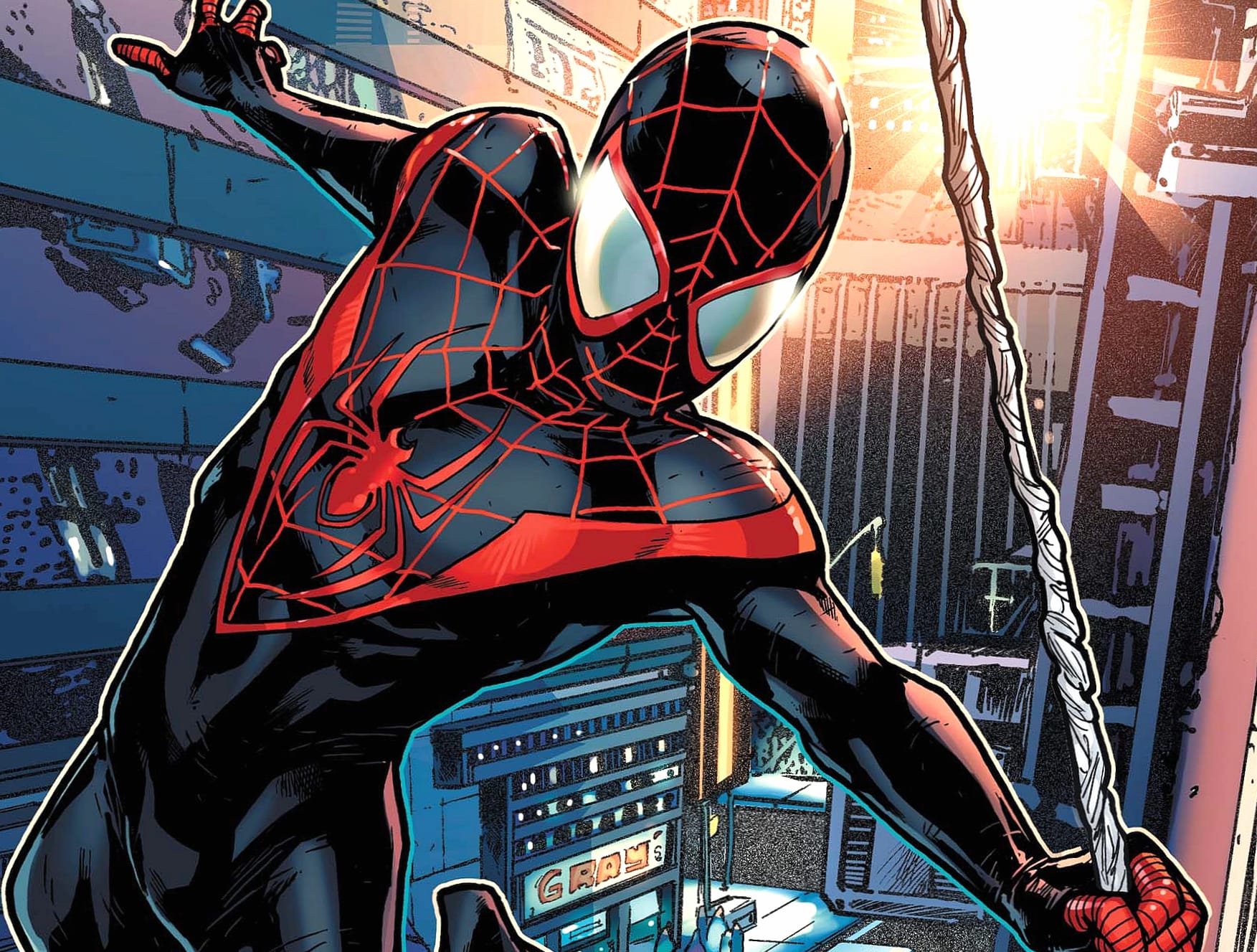 Ultimate Spider-Man Swing into Action wallpapers HD quality