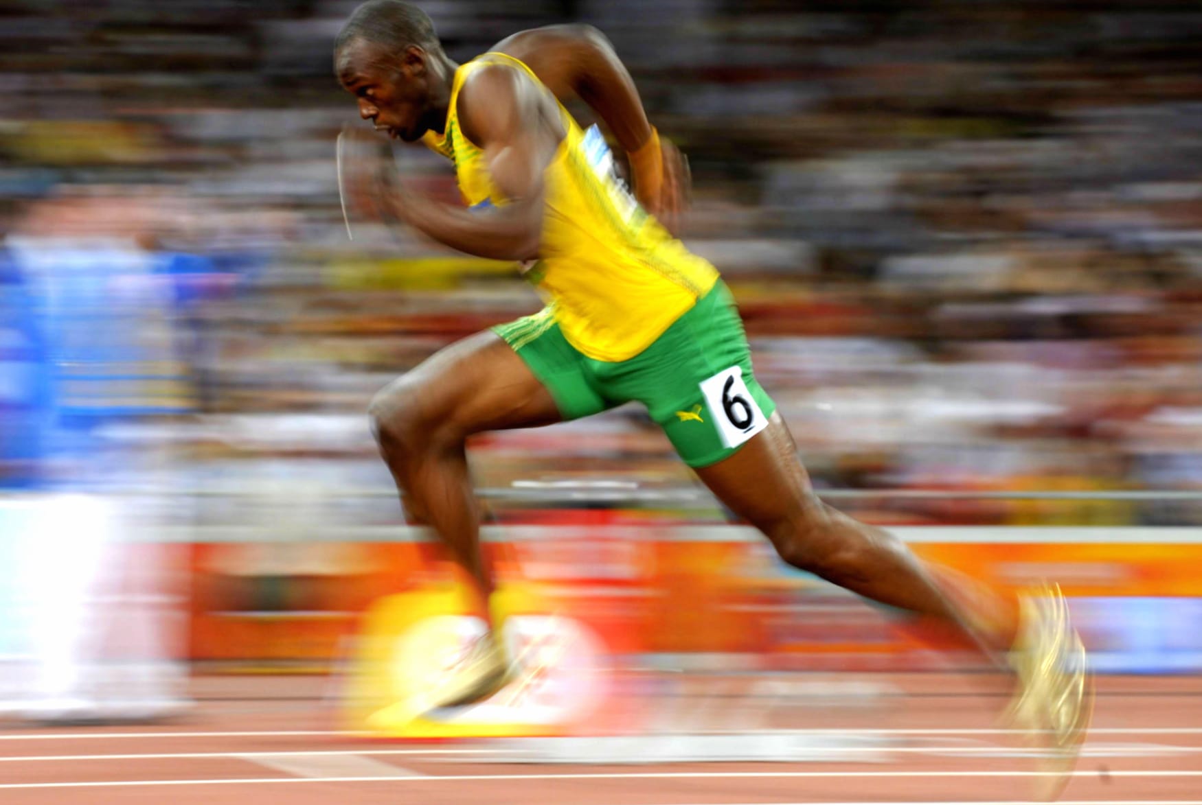 Usain Bolt in Action wallpapers HD quality