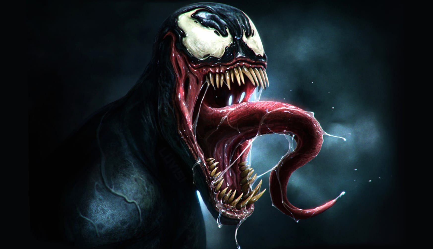 Venom Unleashed HD Comic Wallpaper at 1920 x 1080 HD size wallpapers HD quality