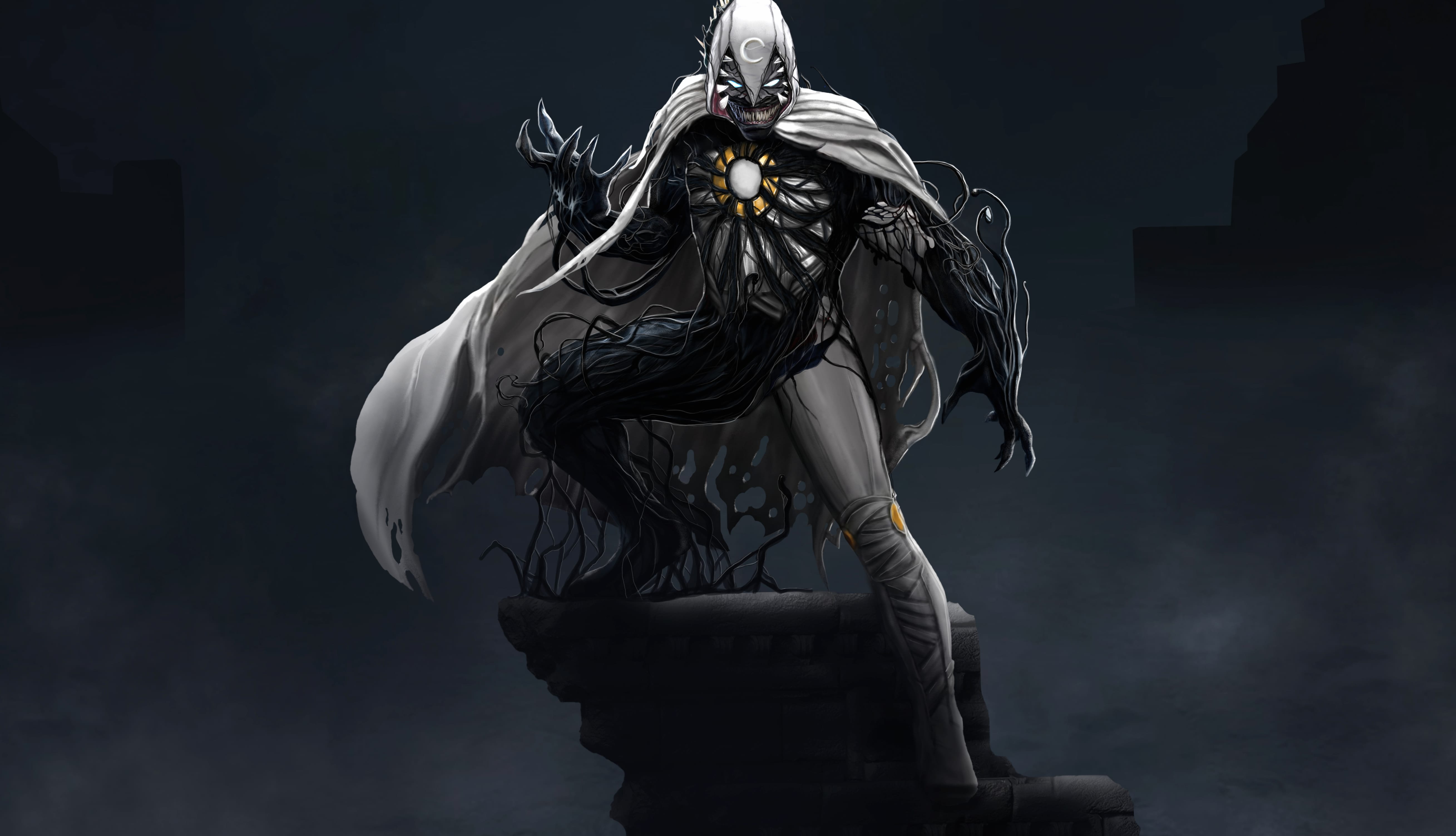 Venom X Moon Knight wallpapers HD quality