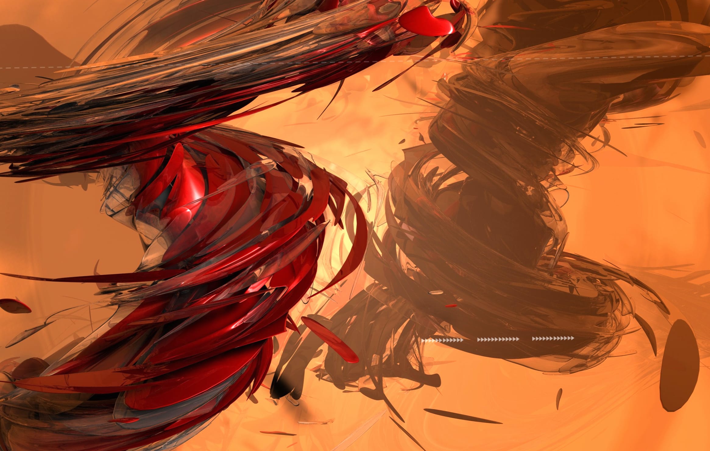 Vibrant Abstract 3D Art at 1536 x 864 HD size wallpapers HD quality