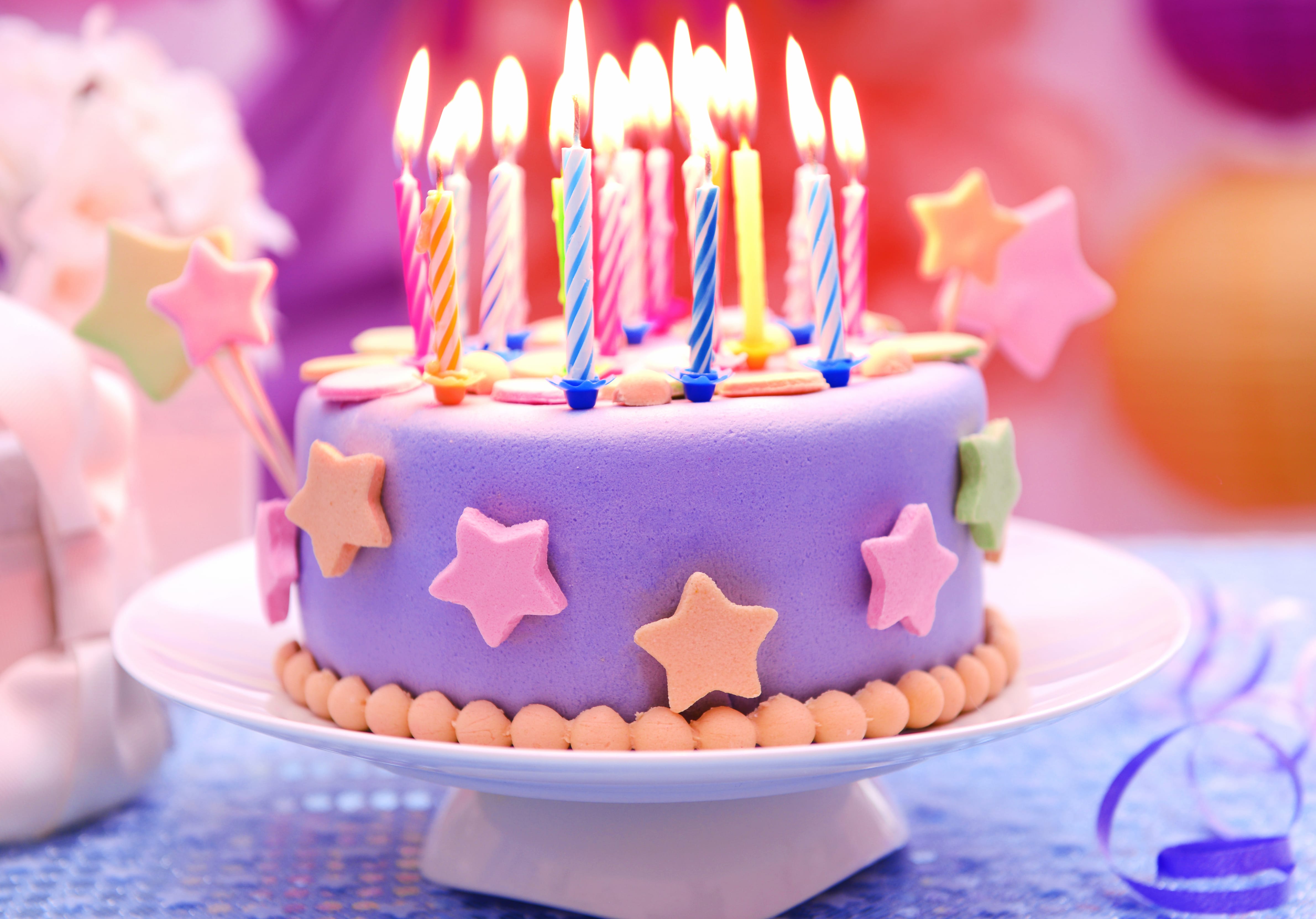 Vibrant Birthday Cake wallpapers HD quality