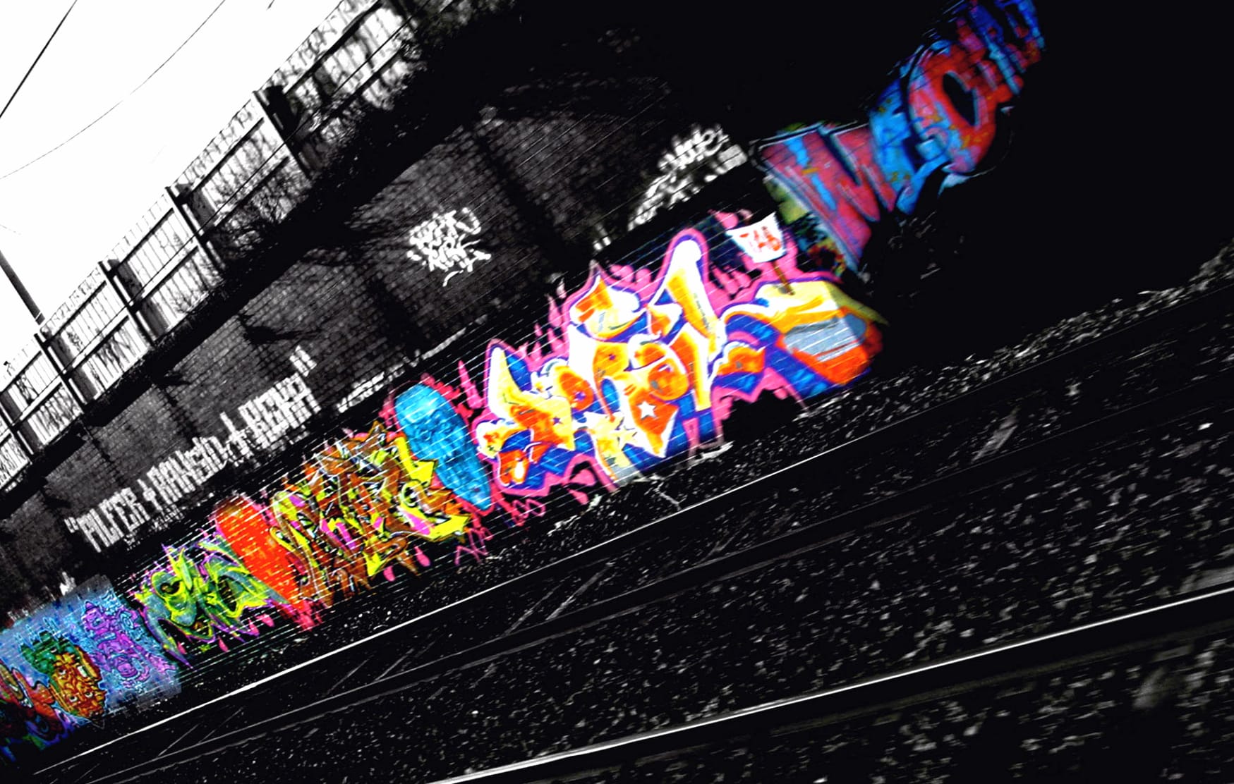 Vibrant Graffiti Art wallpapers HD quality