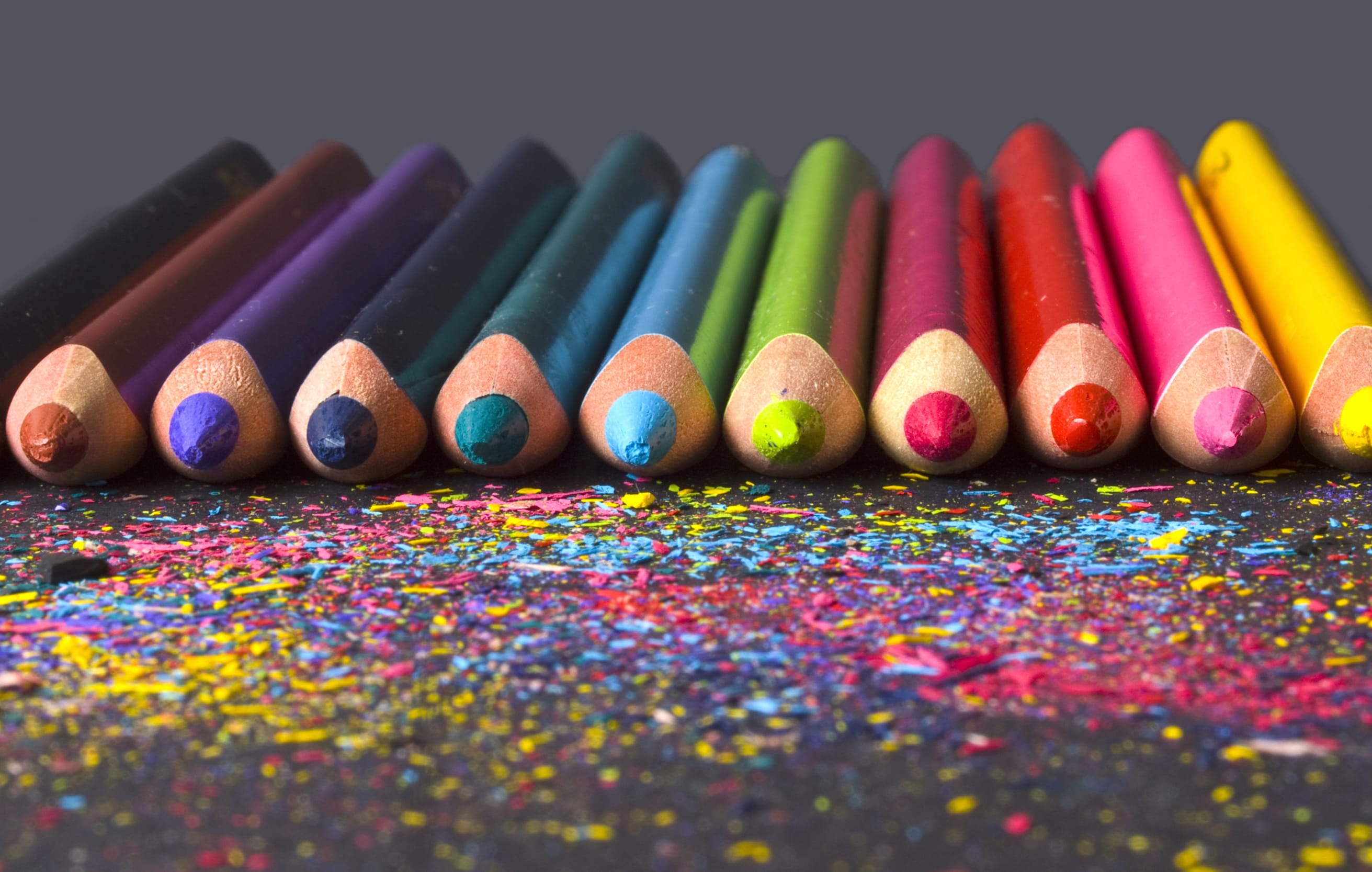 Vibrant Pencil Palette - for Creative Inspiration wallpapers HD quality