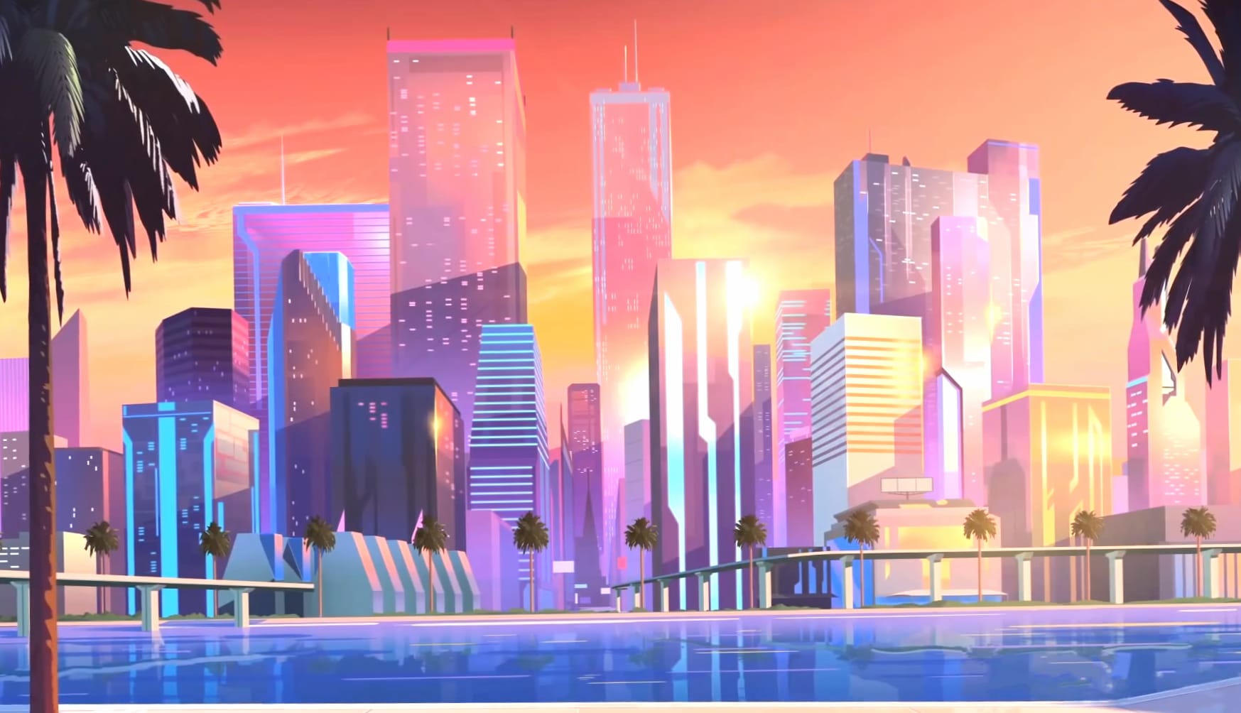 Vibrant Sci-Fi City A Stunning Experience wallpapers HD quality