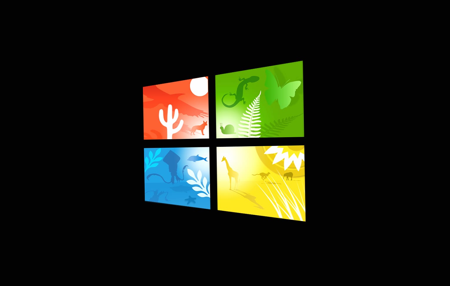 Vibrant Windows 10 Logo wallpapers HD quality